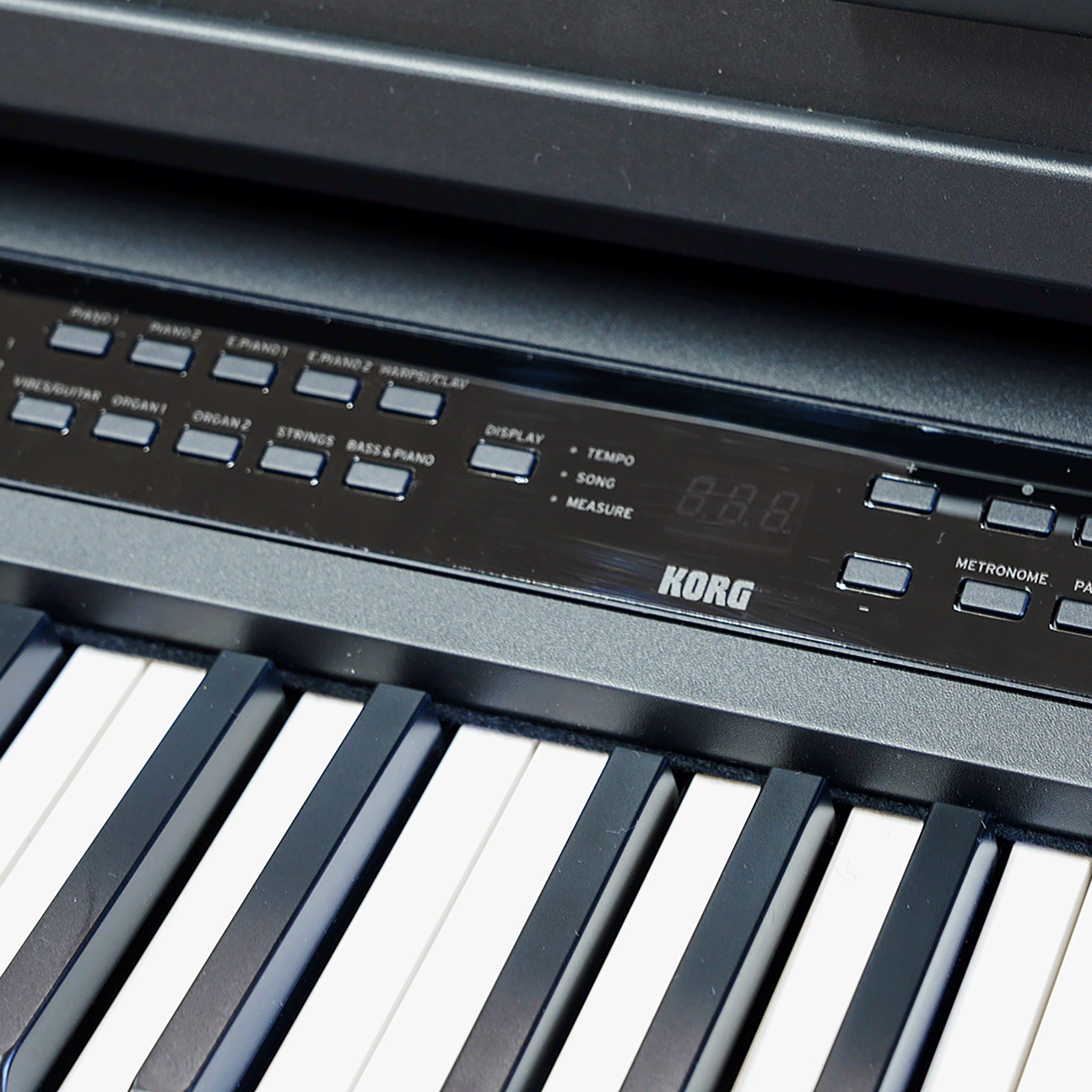 コルグ　デジタルピアノ・イタリアンピアノを搭載した最上位機種！【E1 AIR BLACK】