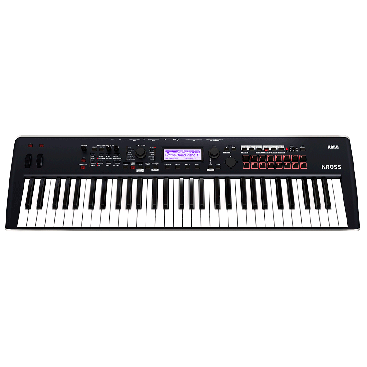 KORG　多機能ポータブル・シンセサイザー！【KROSS 2-61-DB】