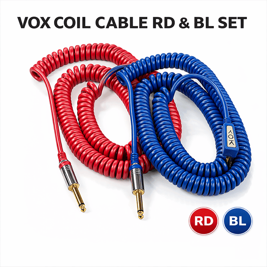 VOX COIL CABLE ステージセット　【ブルー＆レッド】