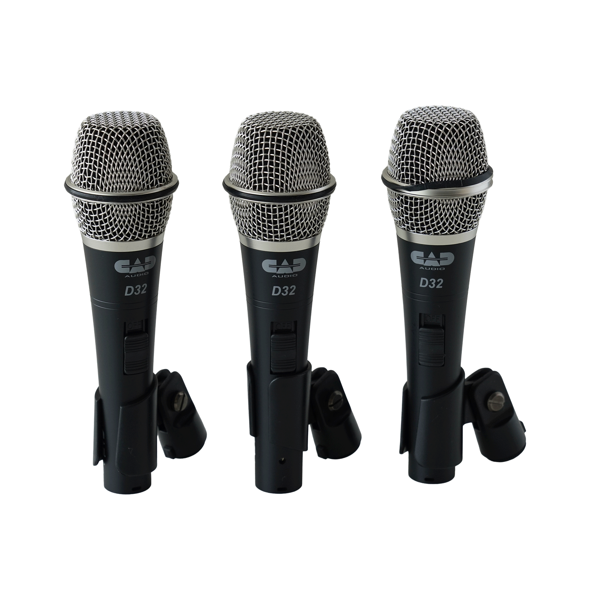 Cad ダイナミック・ボーカル・マイクロフォン 3本パック【D32】