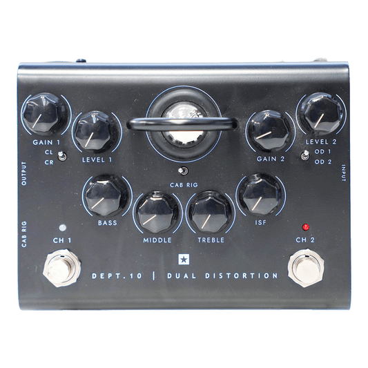 Blackstar 真空管ディストーションペダル【Dept. 10 Dual Distortion】 - OUTLET MUSIC SHOP｜コルグ公式アウトレットオンライン