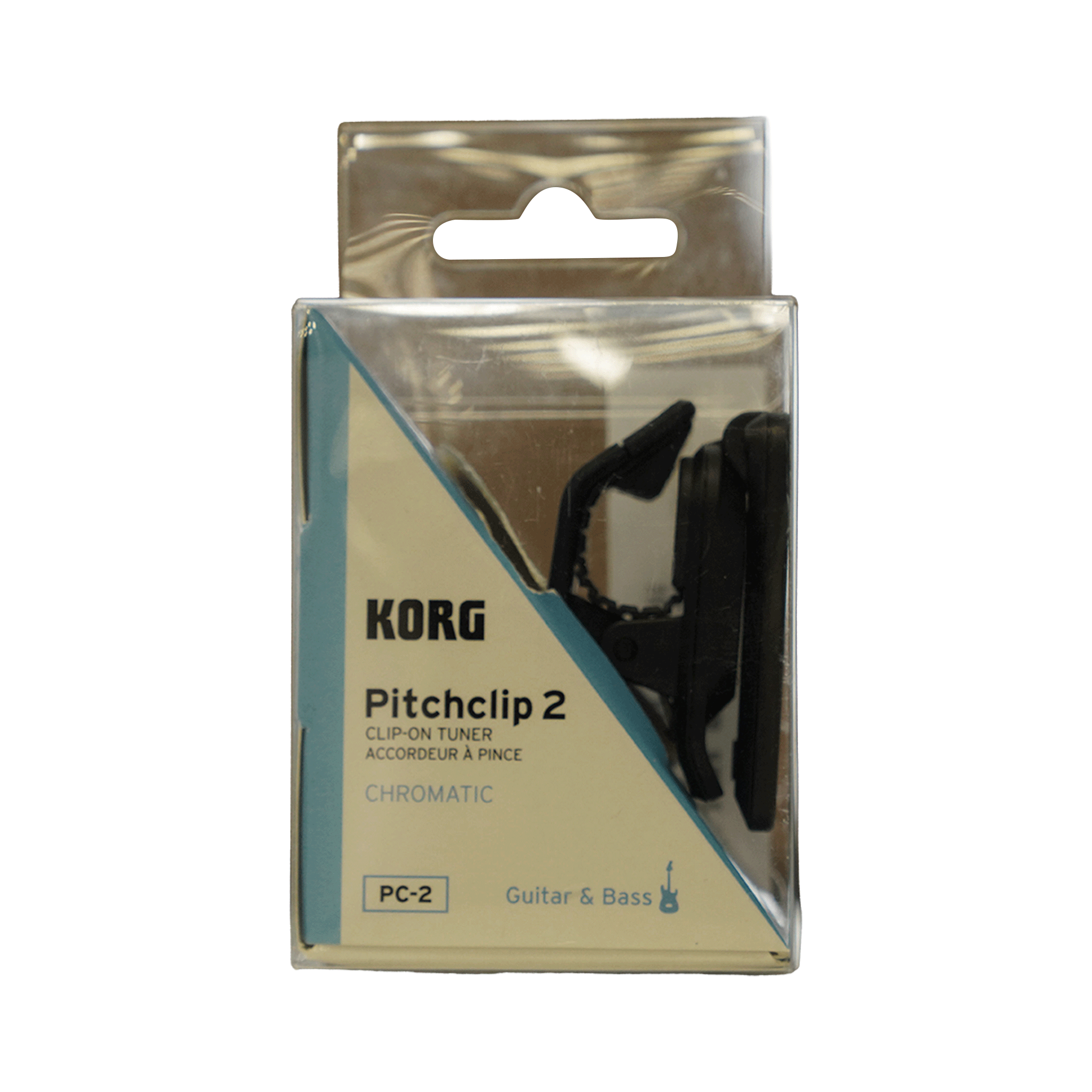KORG シンプルでスマートなギターチューナー【Pitchclip 2】