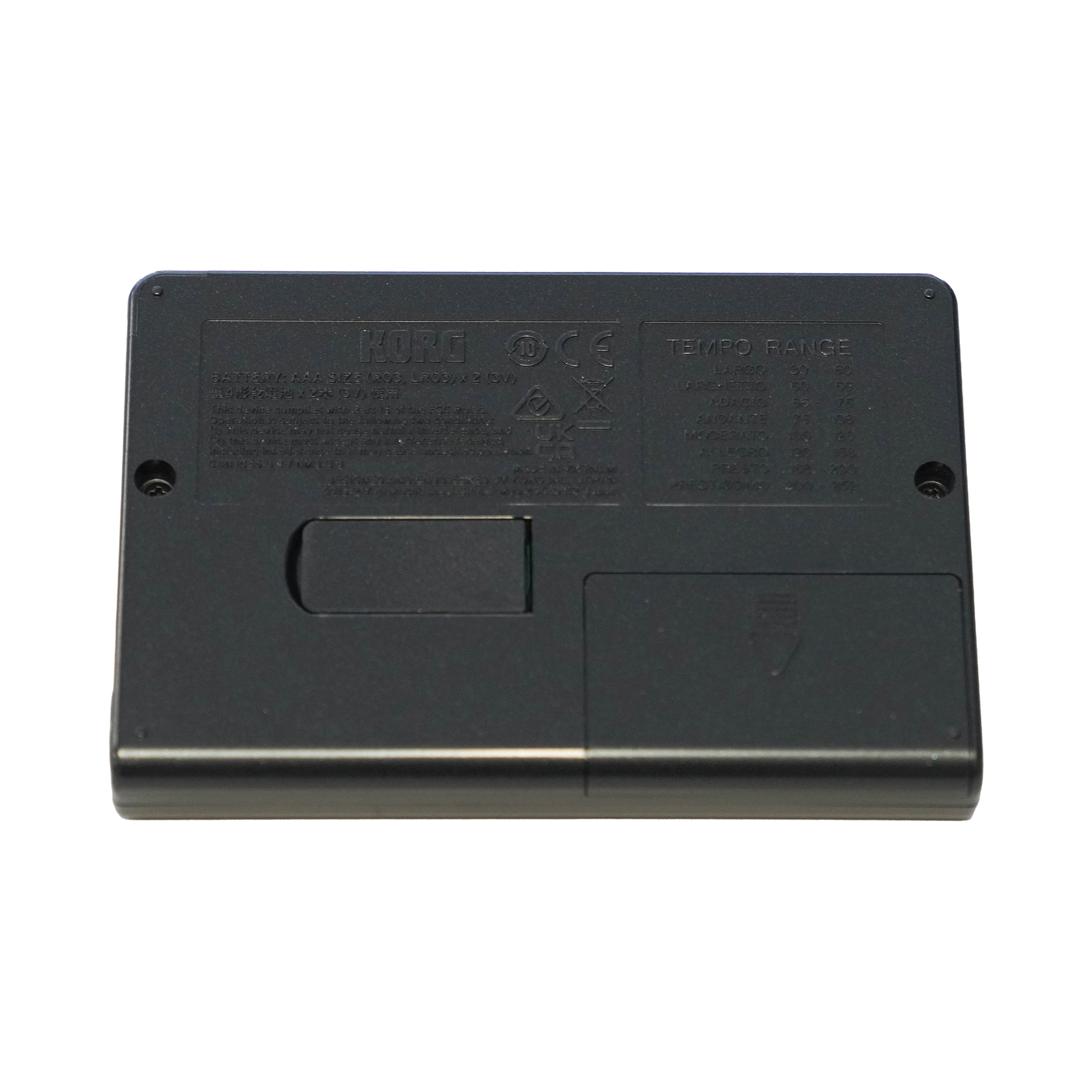 KORG チューナーとメトロノームを同時に使えるベスト・セラー【TM-60】