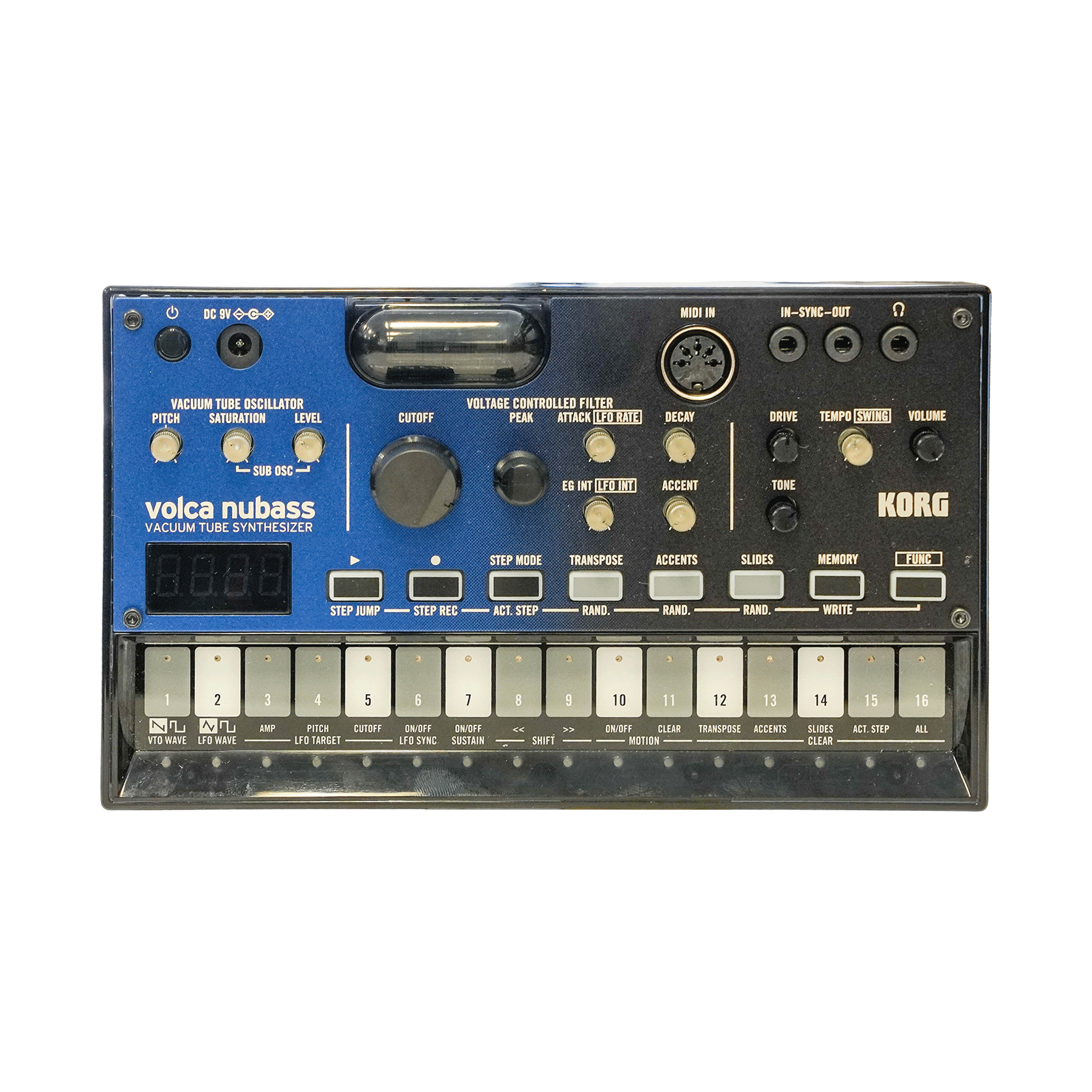 KORG うねりと歪みを究めたアシッド・ベース・マシン【volca nubass】 - OUTLET MUSIC SHOP｜コルグ公式アウトレットオンライン