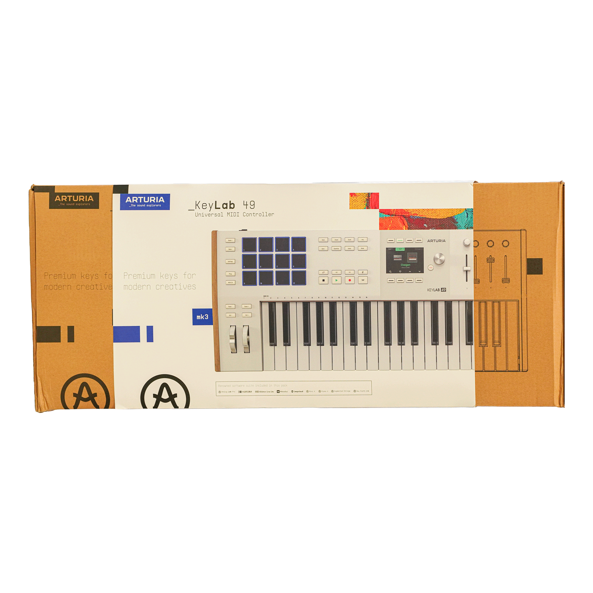 ARTURIA 49鍵盤MIDIコントローラー【KeyLab MkIII 49keys】 - OUTLET MUSIC SHOP｜コルグ公式アウトレットオンライン