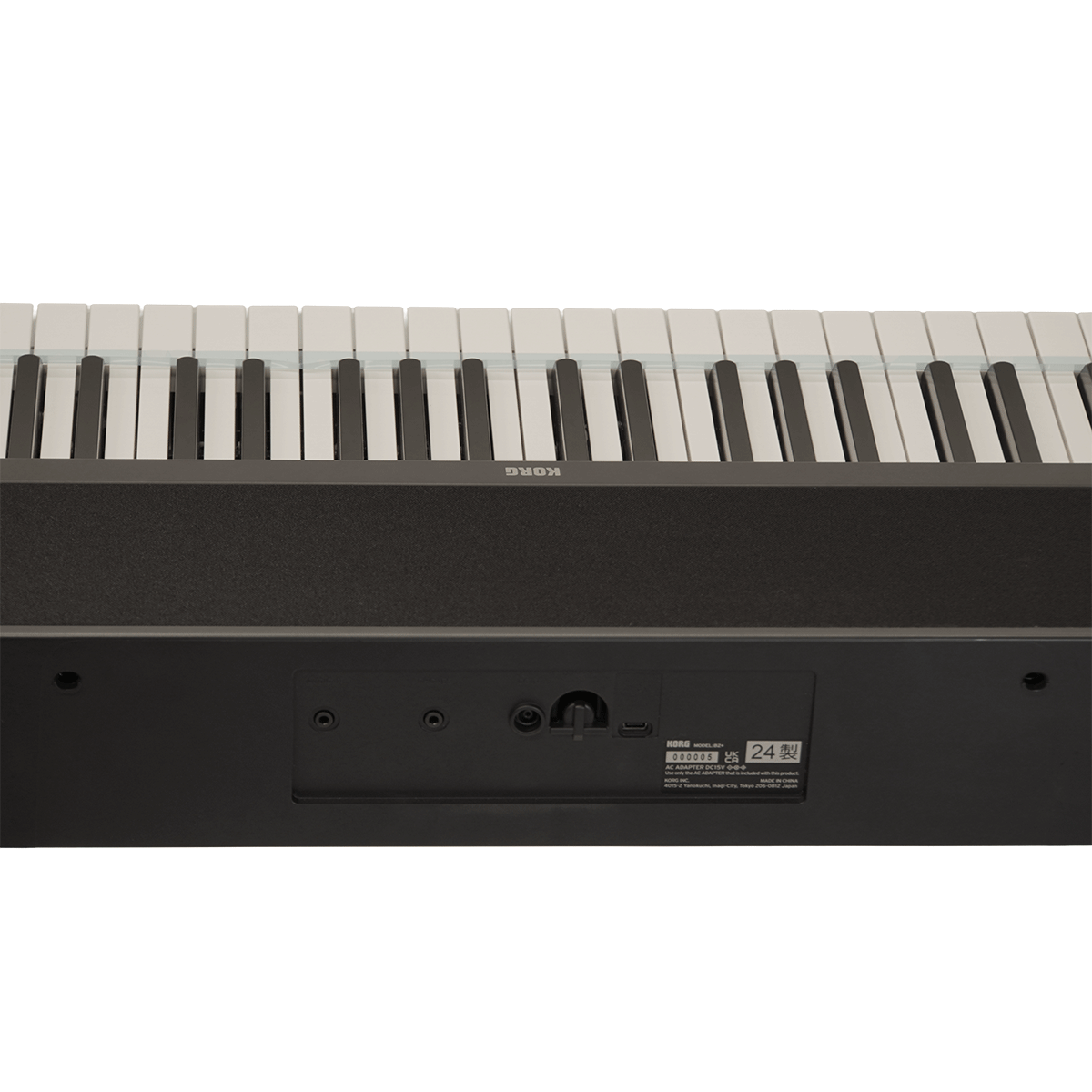 KORG スタンド付き！コルグ・デジタル・ピアノ【B2SP BK】