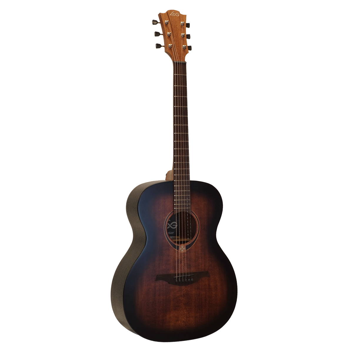 LAG Guitars トップ単板の洗練されたフレンチ・アコースティック！【T70A-B&B（Brown & Black Satin）】