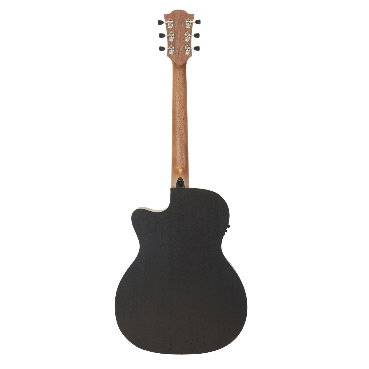 LAG Guitars チューナー付エレアコ仕様！トップ単板のカッタウェイ・モデル！【T70ACE-B&B】