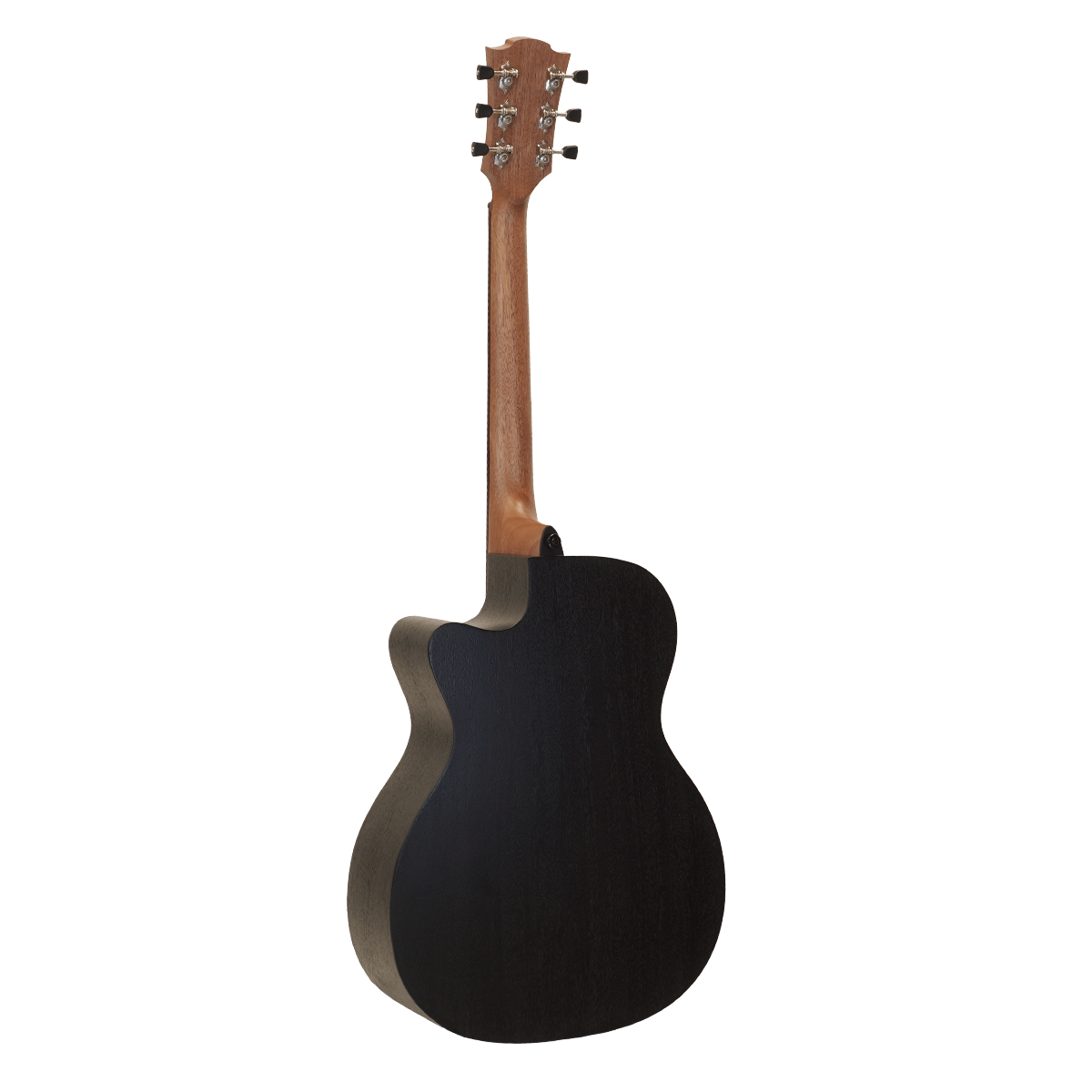 LAG Guitars チューナー付エレアコ仕様！トップ単板のカッタウェイ・モデル！【T70ACE-B&B】