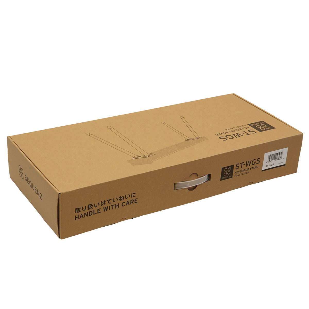 SEQUENZ　Grandstage Xにマッチする専用木製スタンド【ST-WGS】