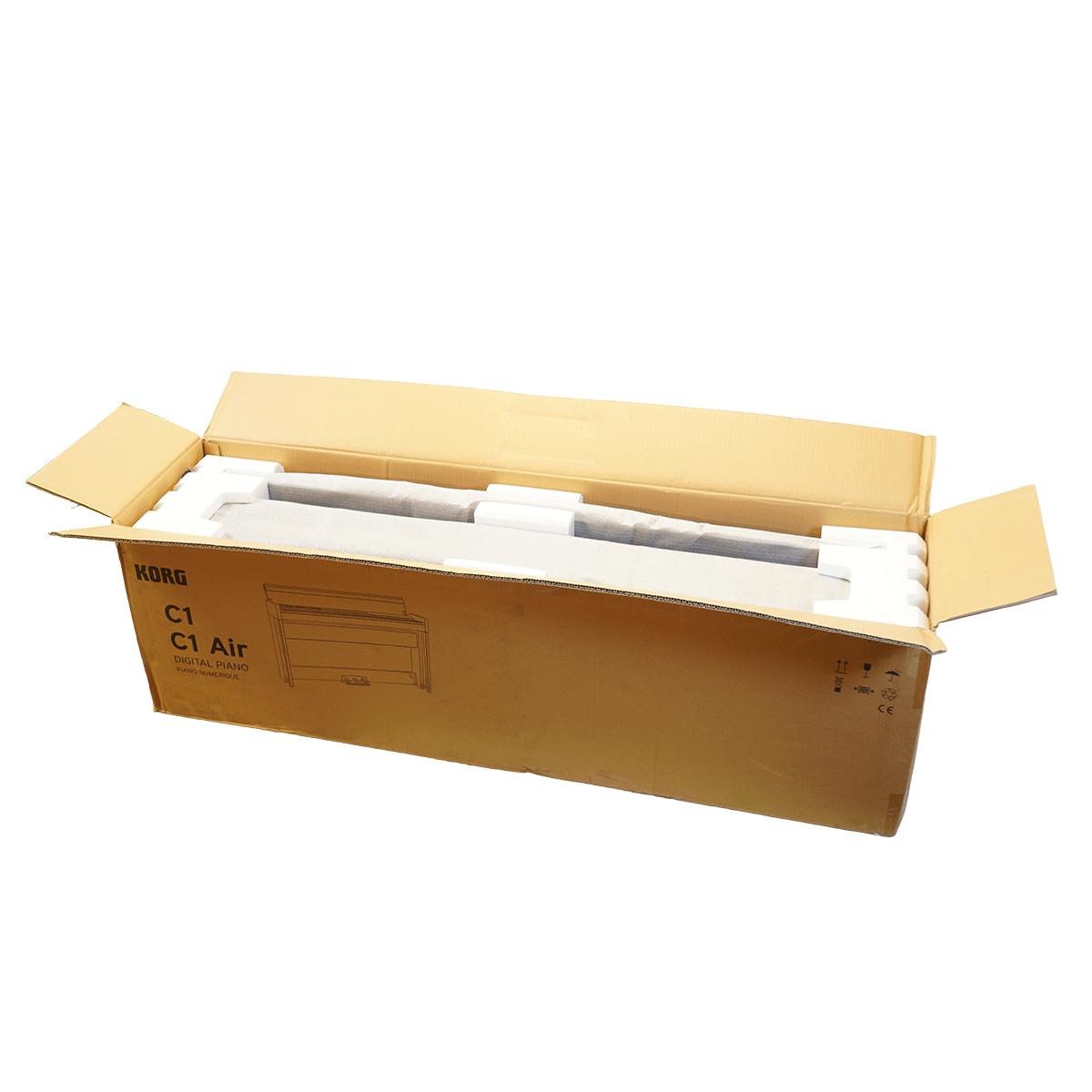 コルグ　スリムボディでスタイリッシュな電子ピアノ【C1 Air BK（ブラック）】