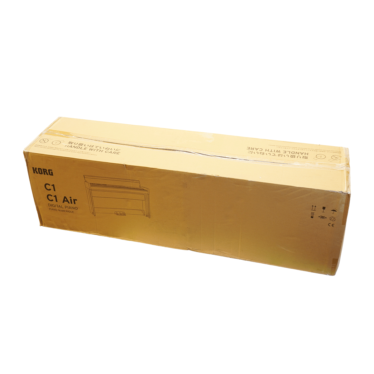 コルグ　スリムボディでスタイリッシュな電子ピアノ【C1 Air BK（ブラック）】