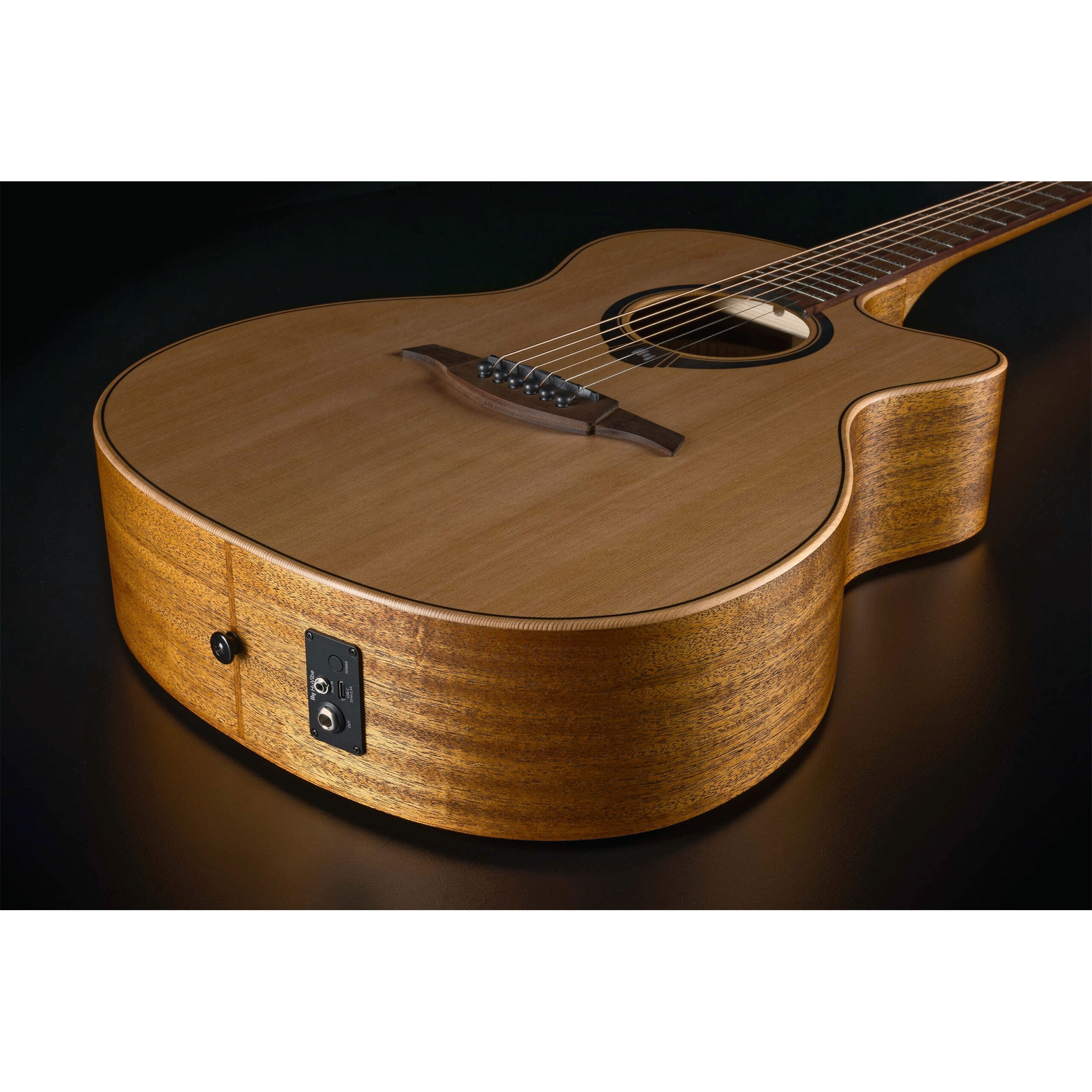 ＃押し弾き タイアップ製品 ＊スマートギター【LAG THV10ACE】