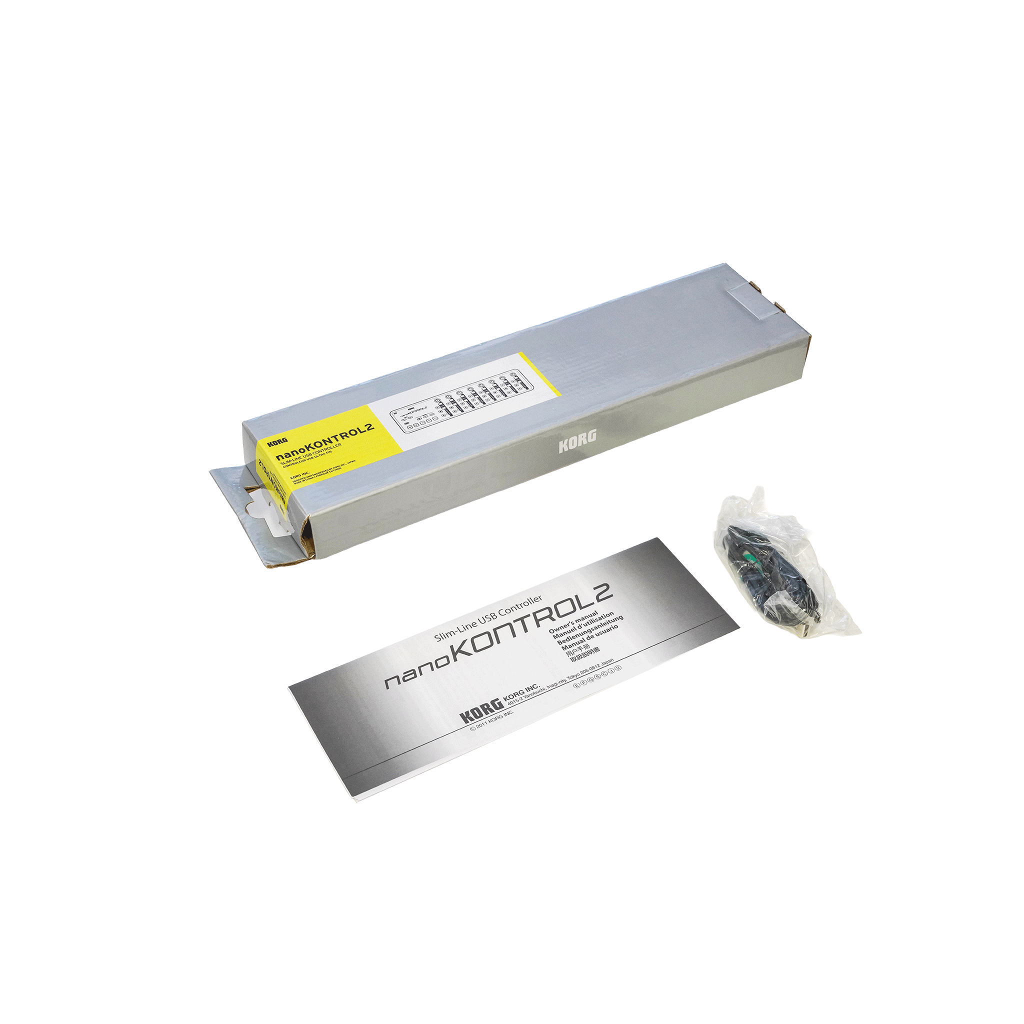 KORG USB-MIDIフィジカル・コントローラー【NANOKONTROL2-BLYL】 - OUTLET MUSIC SHOP｜コルグ公式アウトレットオンライン