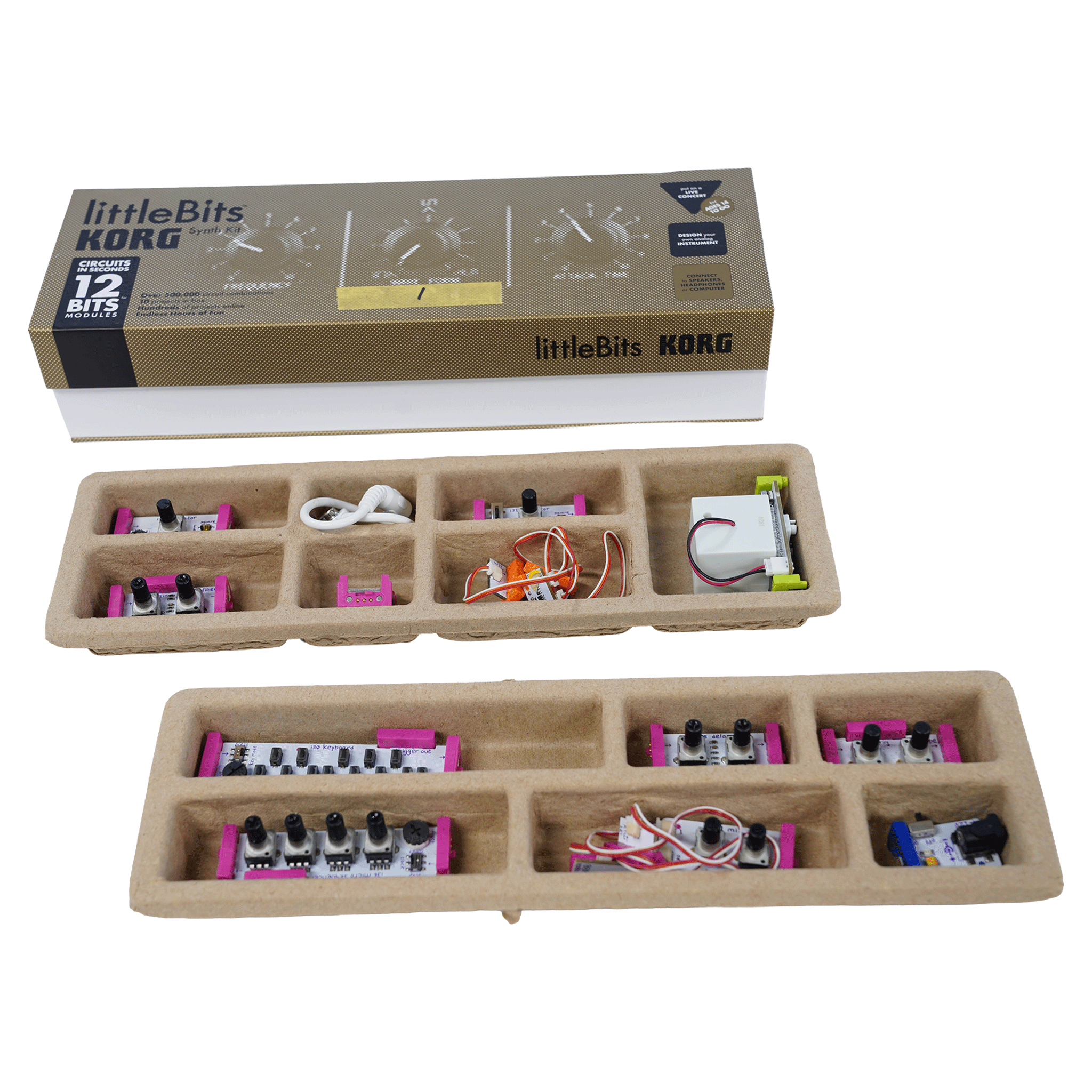 最終プライス！littleBits 電子工作キット＊研修用備品＊ジャンク 【LB-SET1】