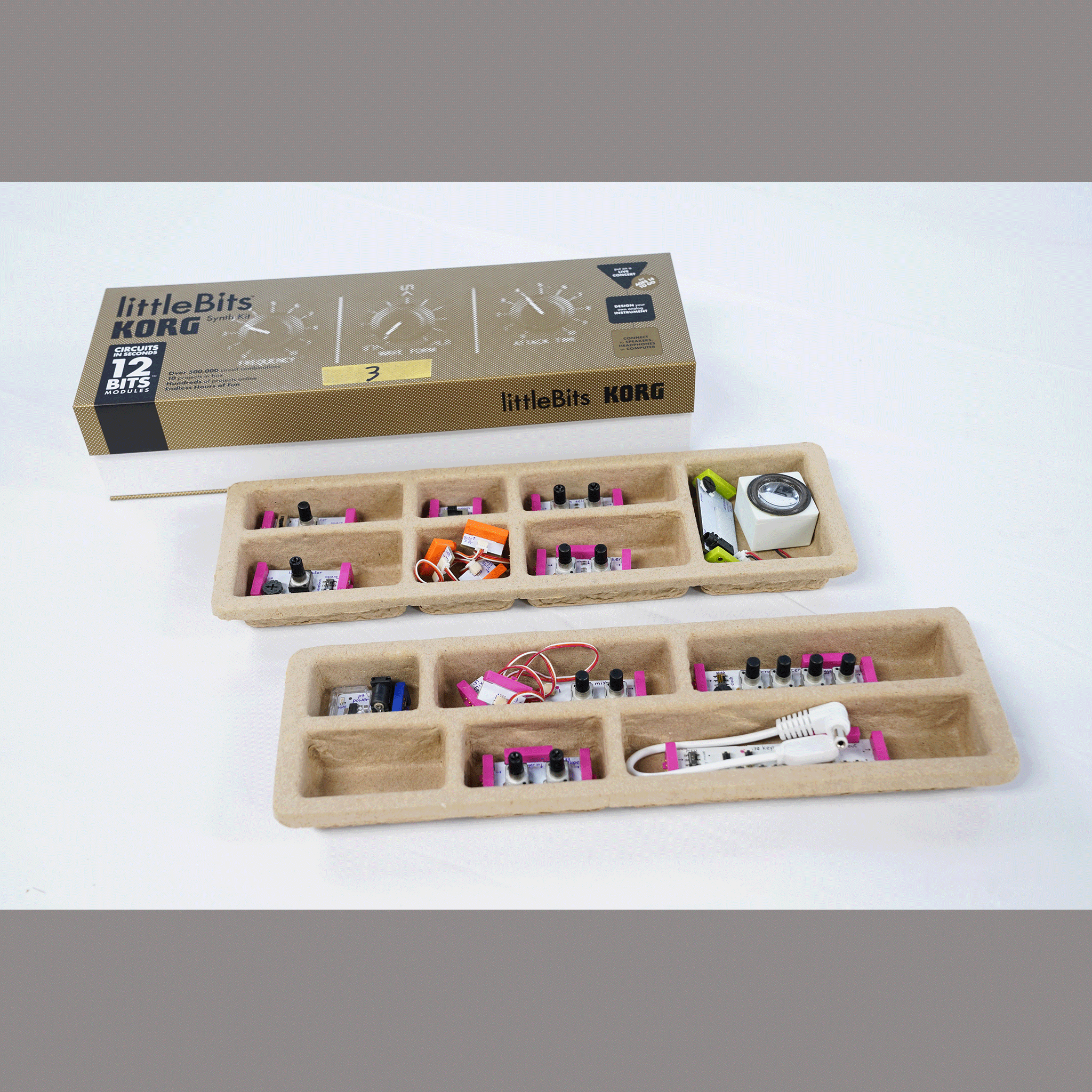 最終プライス！littleBits 電子工作キット＊研修用備品＊ジャンク 【LB-SET1】