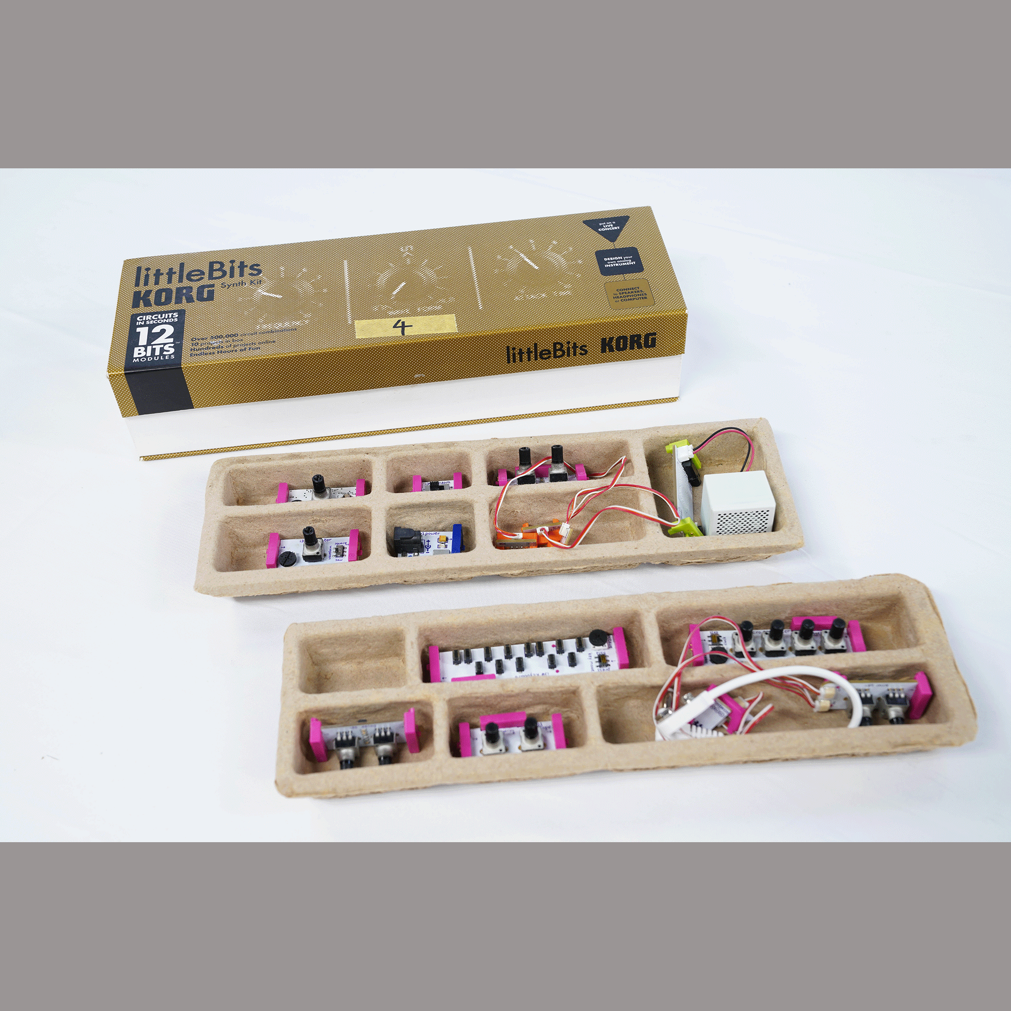 最終プライス！littleBits 電子工作キット＊研修用備品＊ジャンク 【LB-SET1】