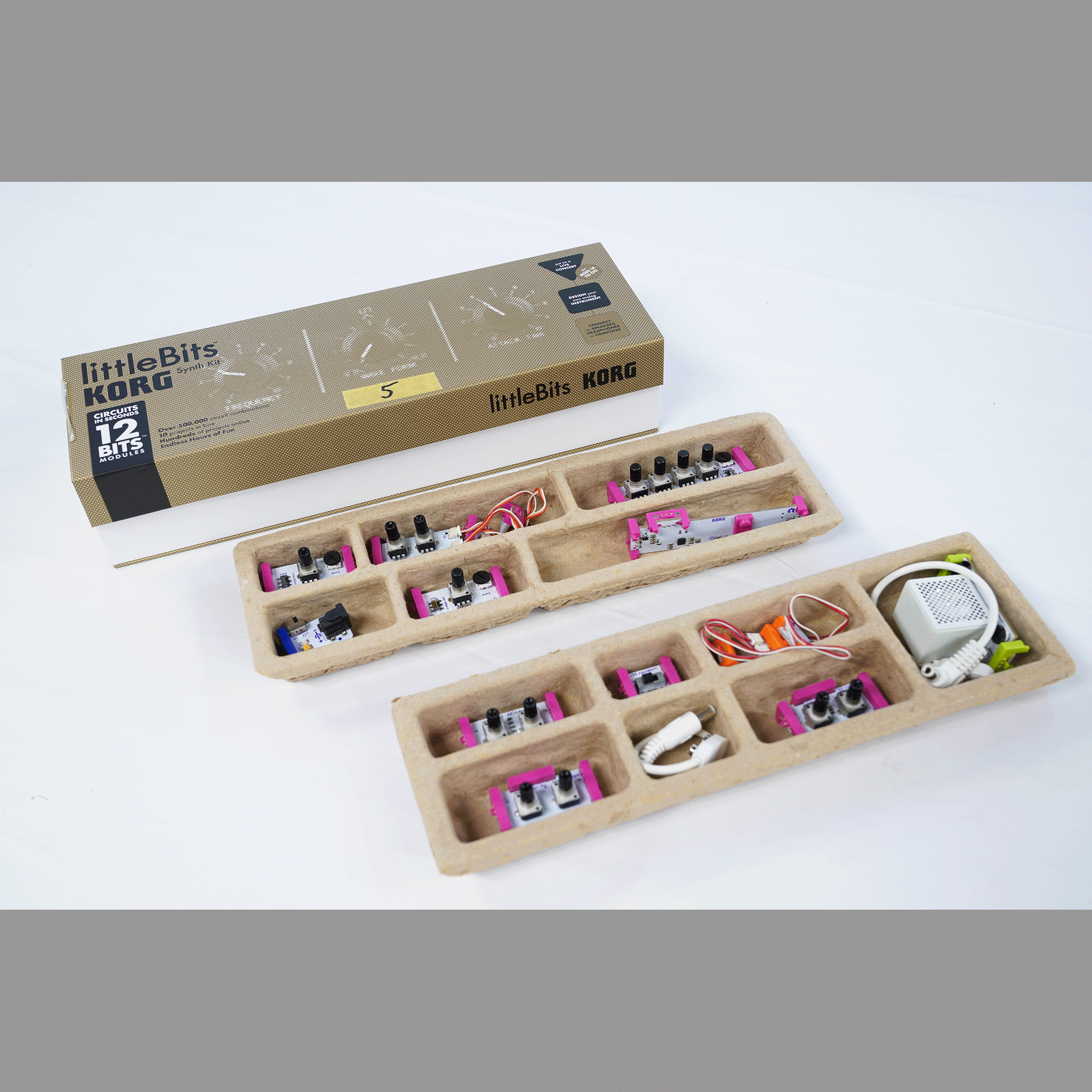 最終プライス！littleBits 電子工作キット＊研修用備品＊ジャンク 【LB-SET1】