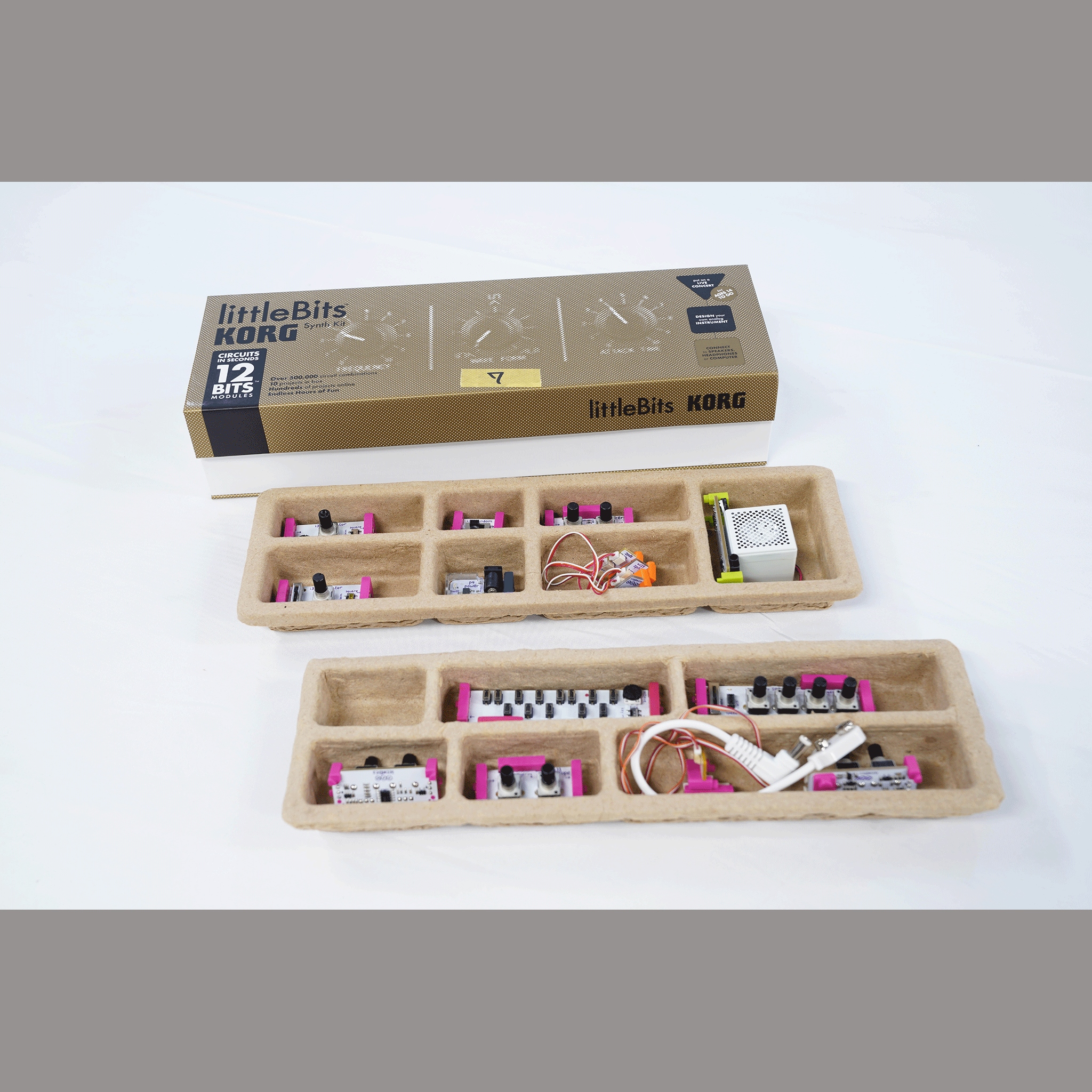 最終プライス！littleBits 電子工作キット＊研修用備品＊ジャンク 【LB-SET1】