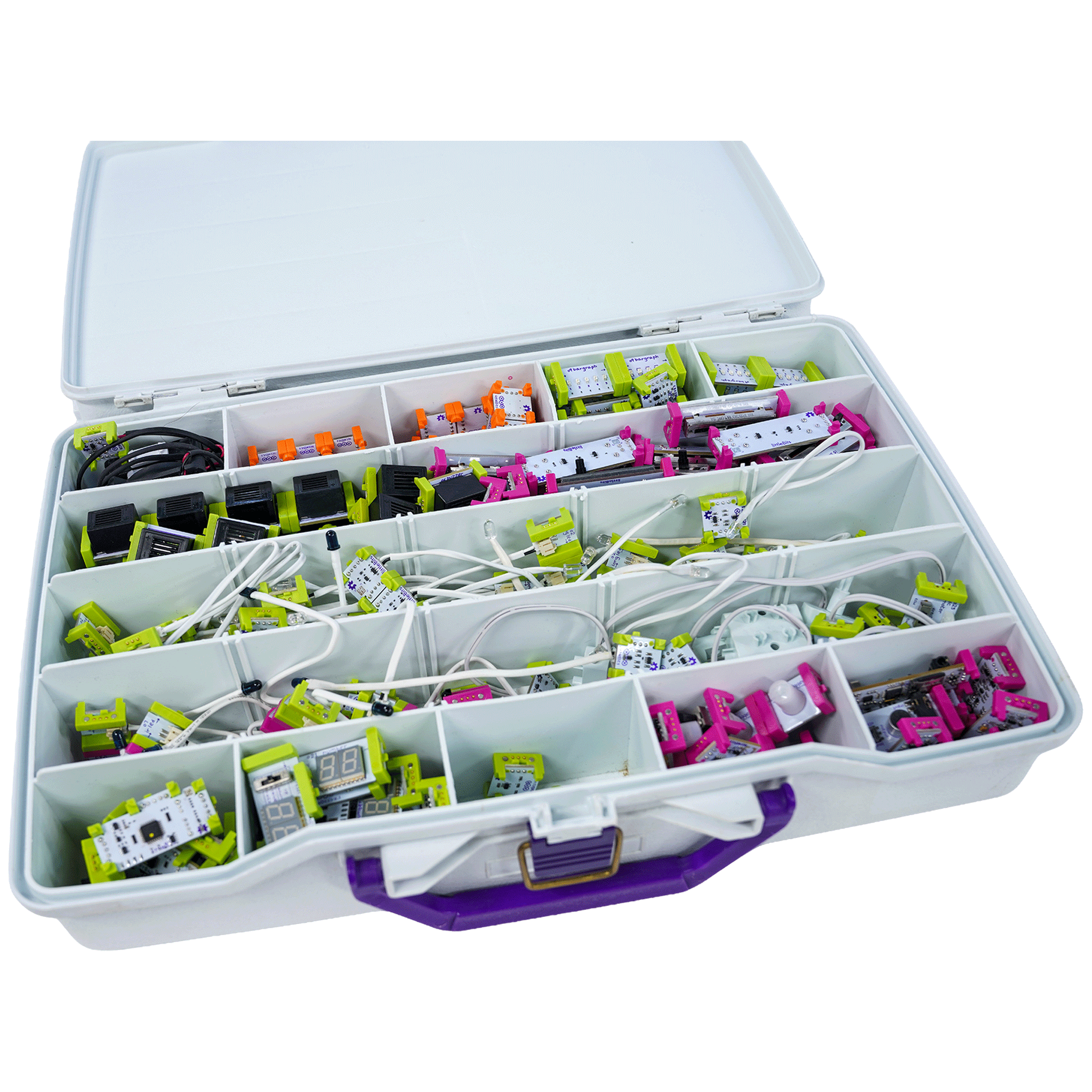 最終プライス！littleBits 電子工作キット＊研修用備品＊ジャンク 【LB-SET1】