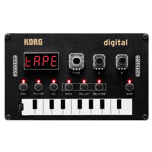 Nu:Tekt 組み立て・デジタルシンセ【NTS-1 digital kit】 - OUTLET MUSIC SHOP｜コルグ公式アウトレットオンライン