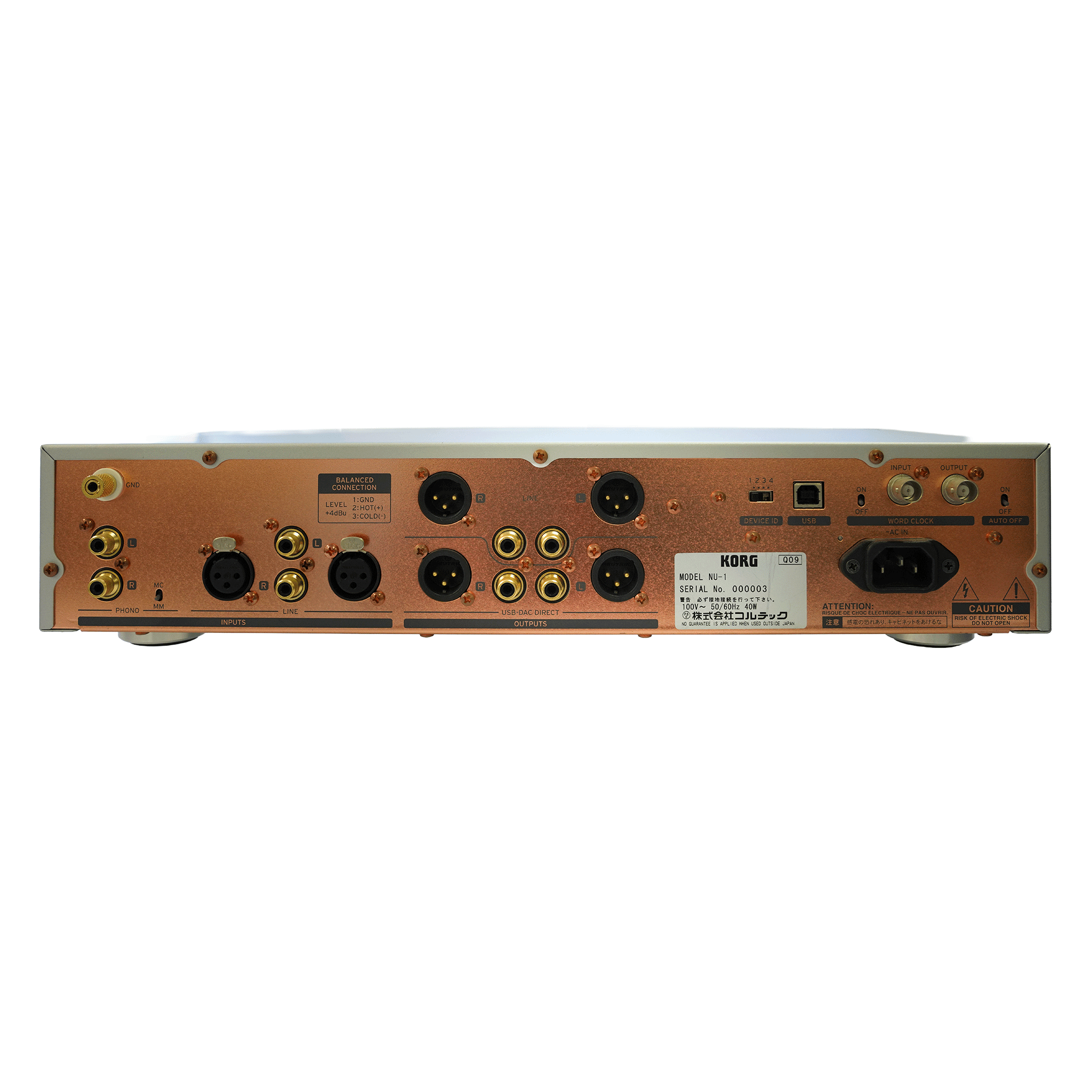 KORG 1BIT USB-DAC/ADC + PREAMP【Nu-1】-OUTLET MUSIC SHOP – OUTLET KORG 1BIT USB-DAC/ADC + PREAMP【Nu-1】-OUTLET MUSIC SHOP – OUTLET