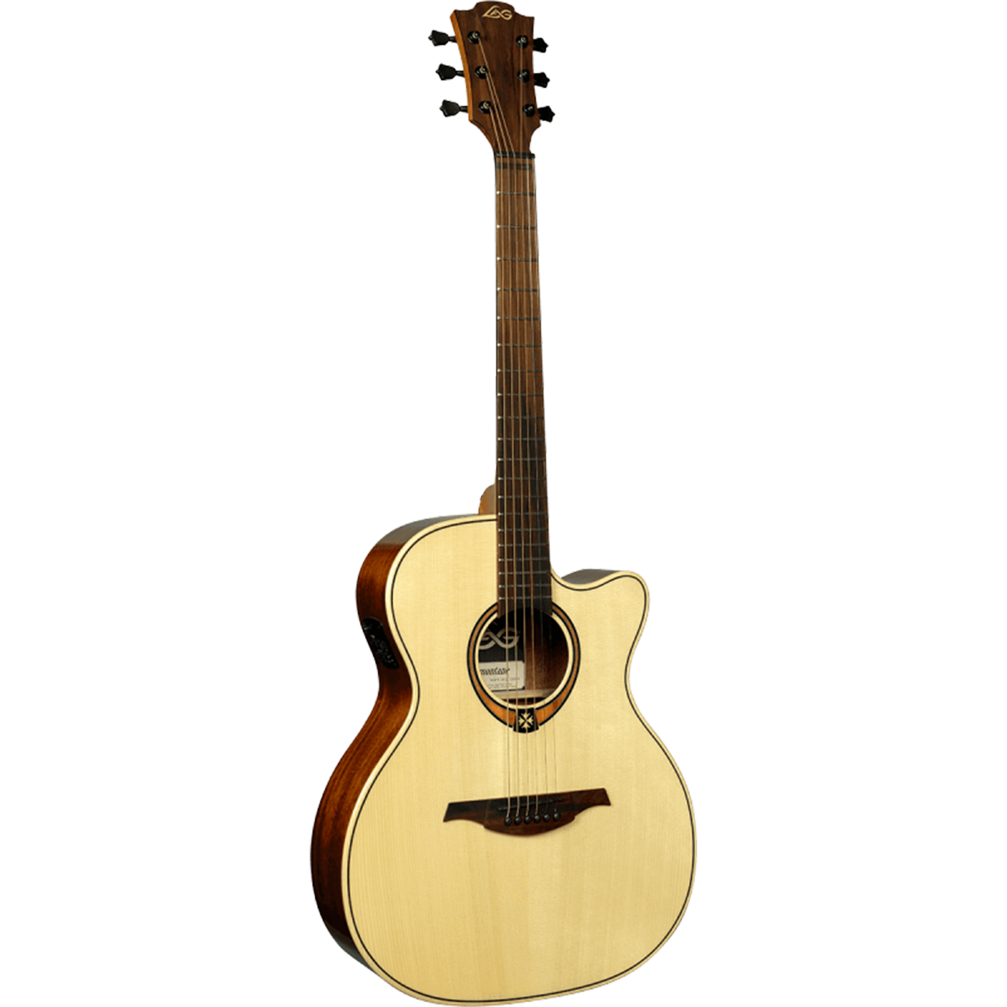 オーディトリアム・カッタウェイ・エレクトロ・アコースティック・ギター【LAG T88ACE】