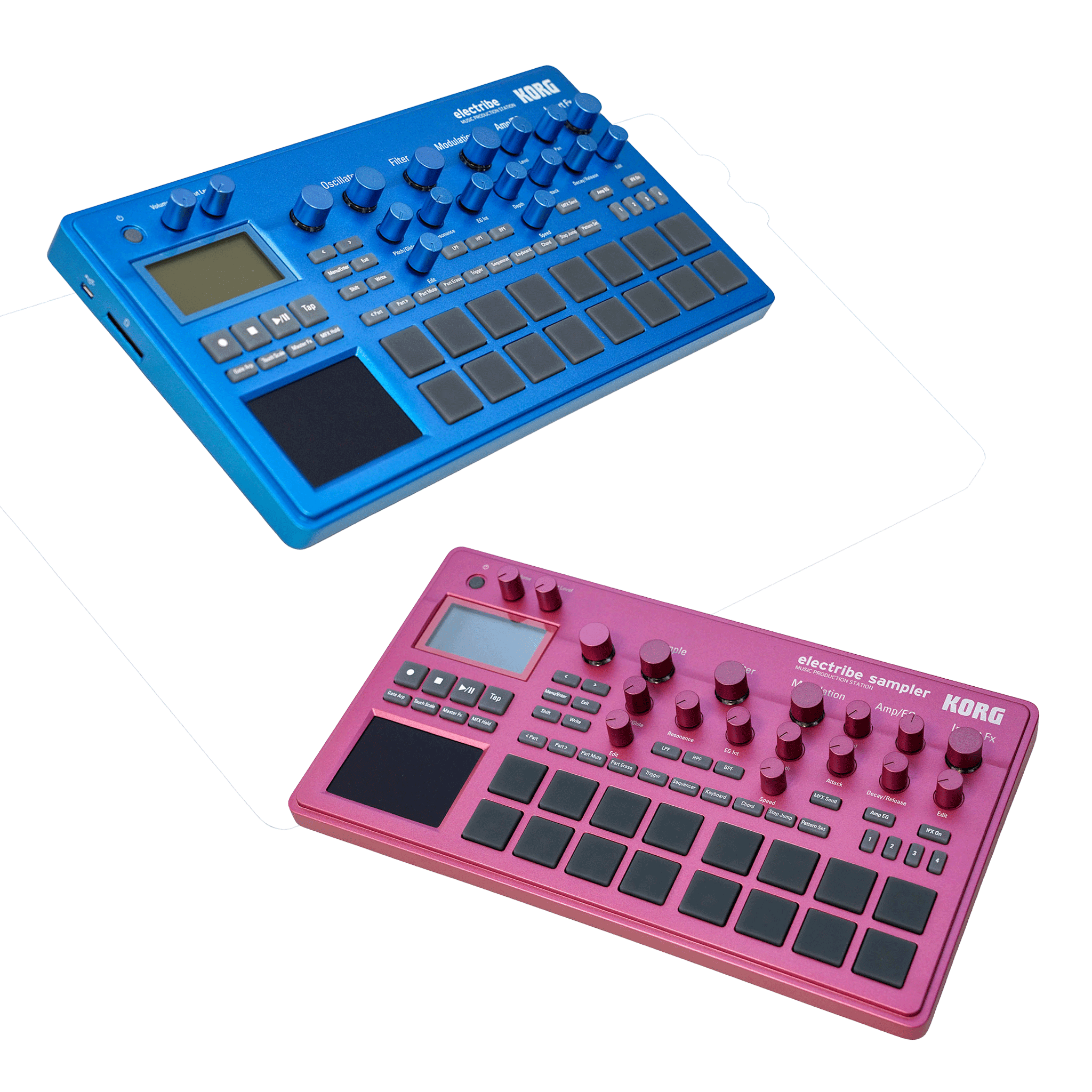 KORG 最も直感的で高速なビート・メイク【electribe + electribe sampler SET】 - OUTLET MUSIC SHOP｜コルグ公式アウトレットオンライン