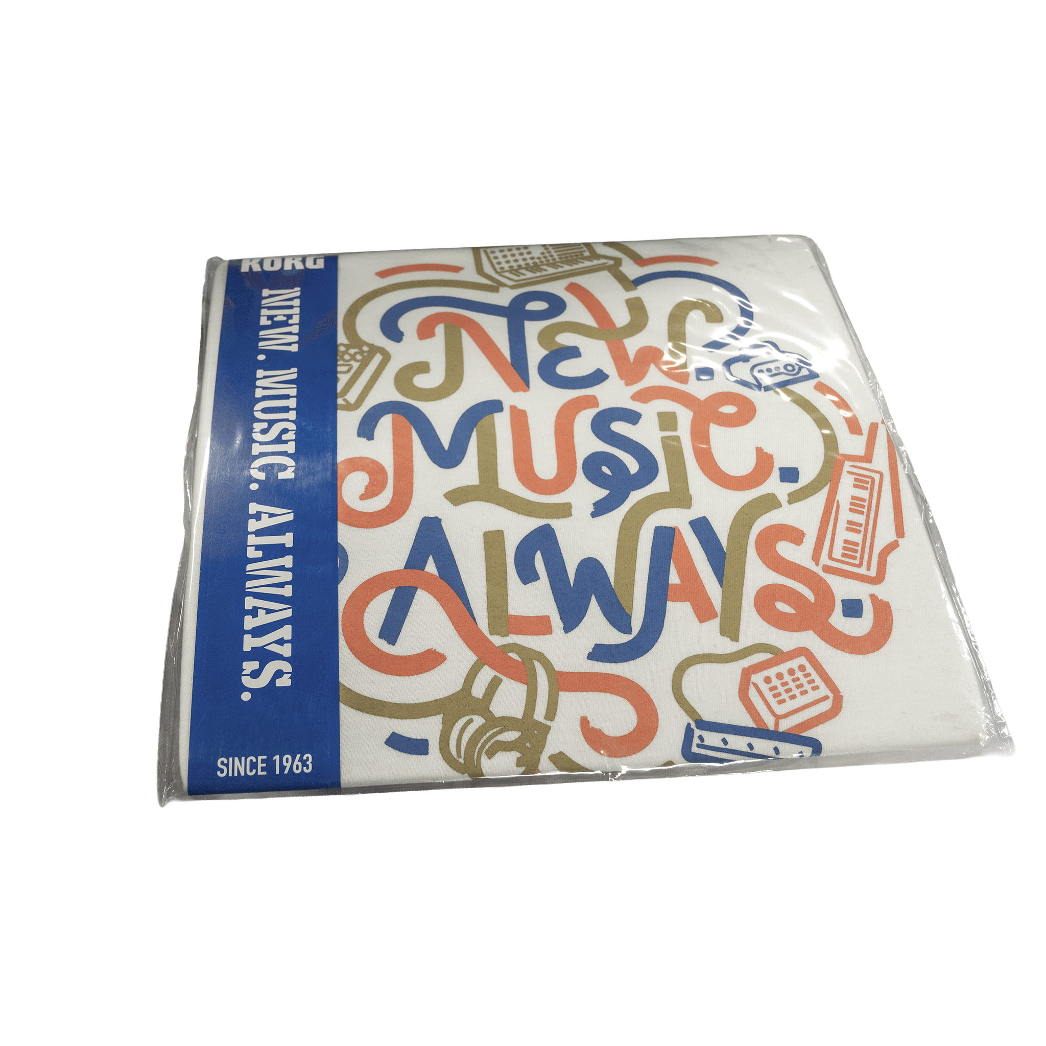 深谷アウトレットKORG SHOP企画アイテム！【TシャツLINEARTデザイン・ホワイト】サイズXL