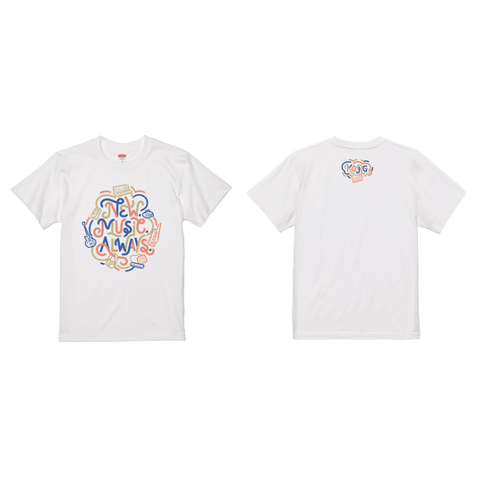 深谷アウトレットKORG SHOP企画アイテム！【TシャツLINEARTデザイン・ホワイト】サイズXL