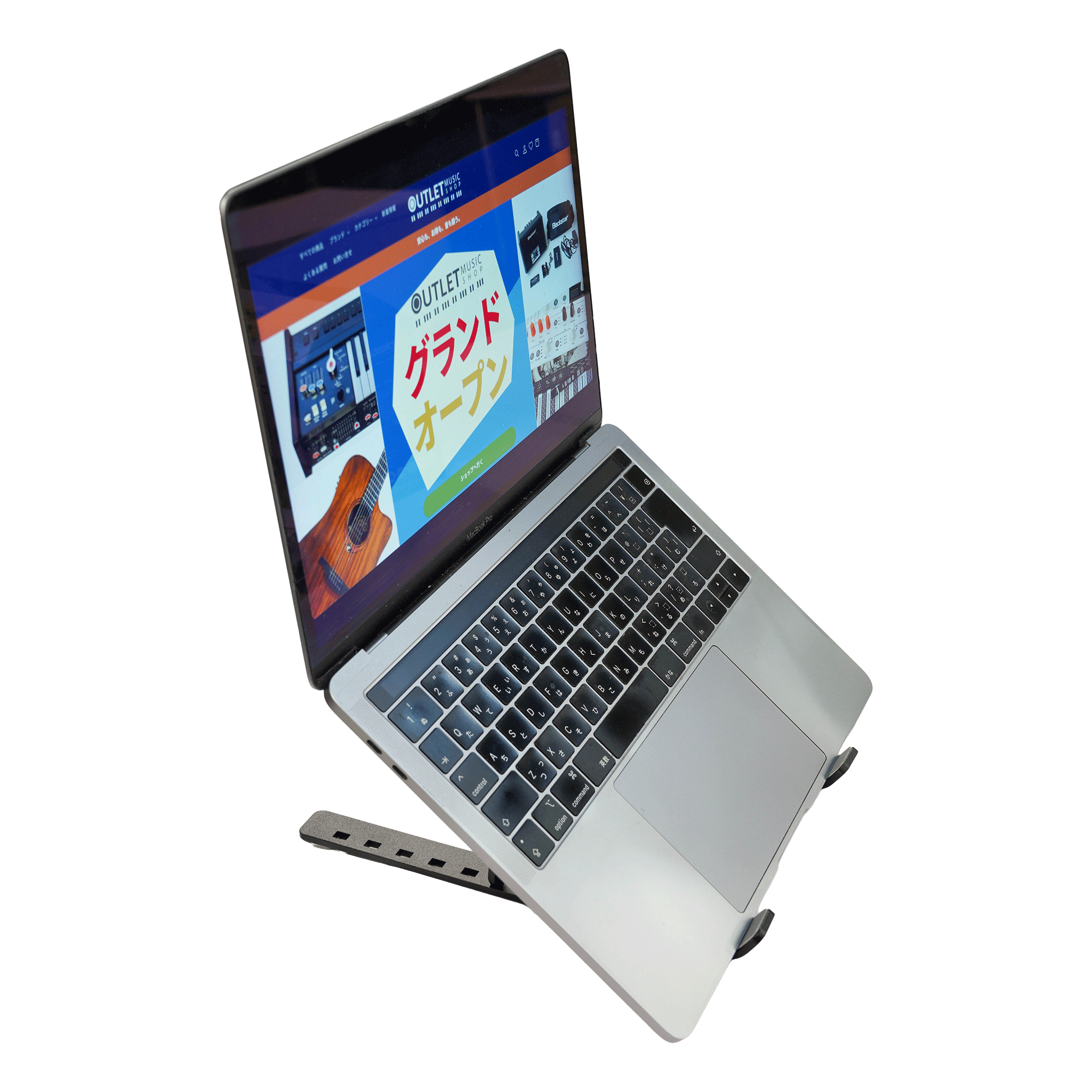 ULTIMATE コンパクトに折りたためるノートPCスタンド【JS-MDS50 LAPTOP
