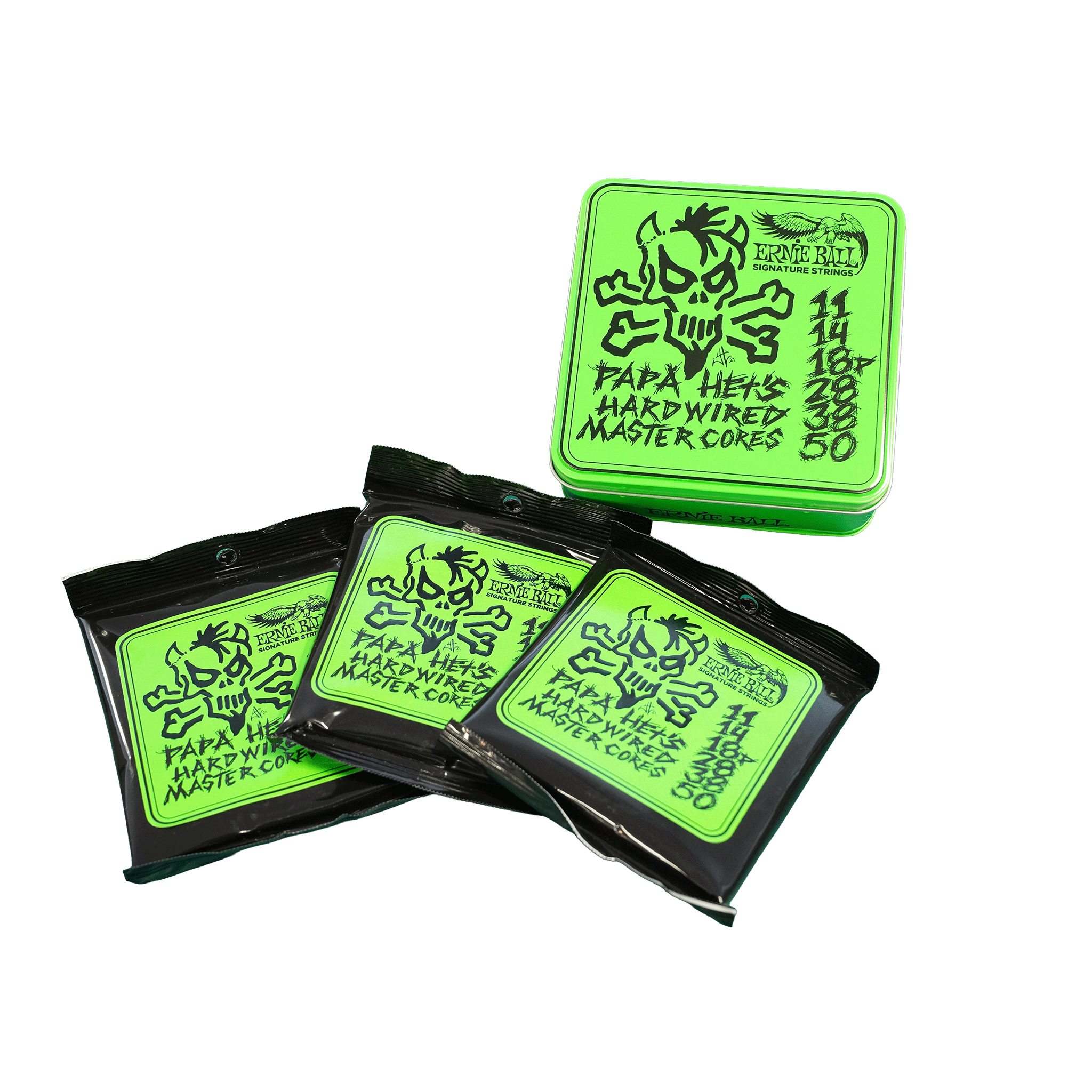 ERNIE BALL ”JAMES HETFIELD”シグネーチャーモデル【PAPA HET'S 3P TIN】 - OUTLET MUSIC SHOP｜コルグ公式アウトレットオンライン