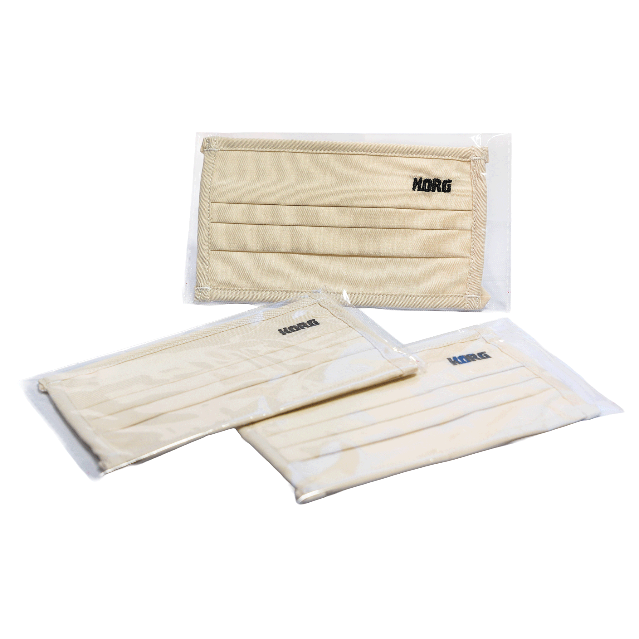 KORG アクセサリー【ファッションマスク・KORG刺繍ロゴ入り＊3枚セット】