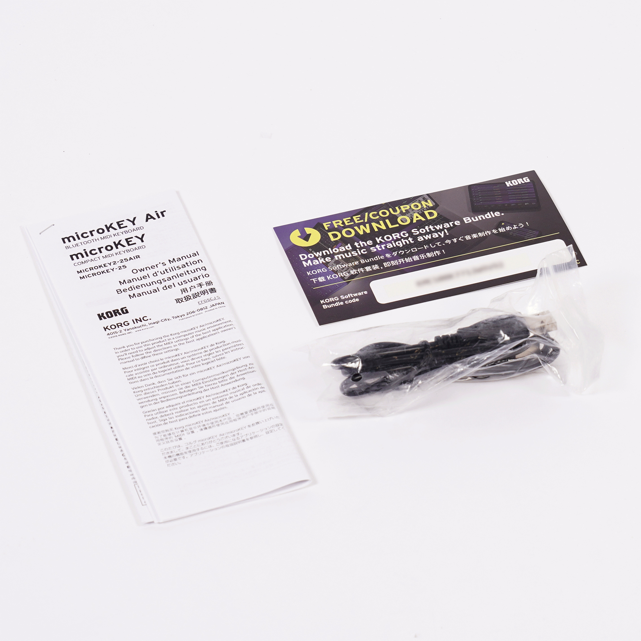 Bluetooth MIDIキーボード【microKEY Air 25】 - OUTLET MUSIC SHOP｜コルグ公式アウトレットオンライン