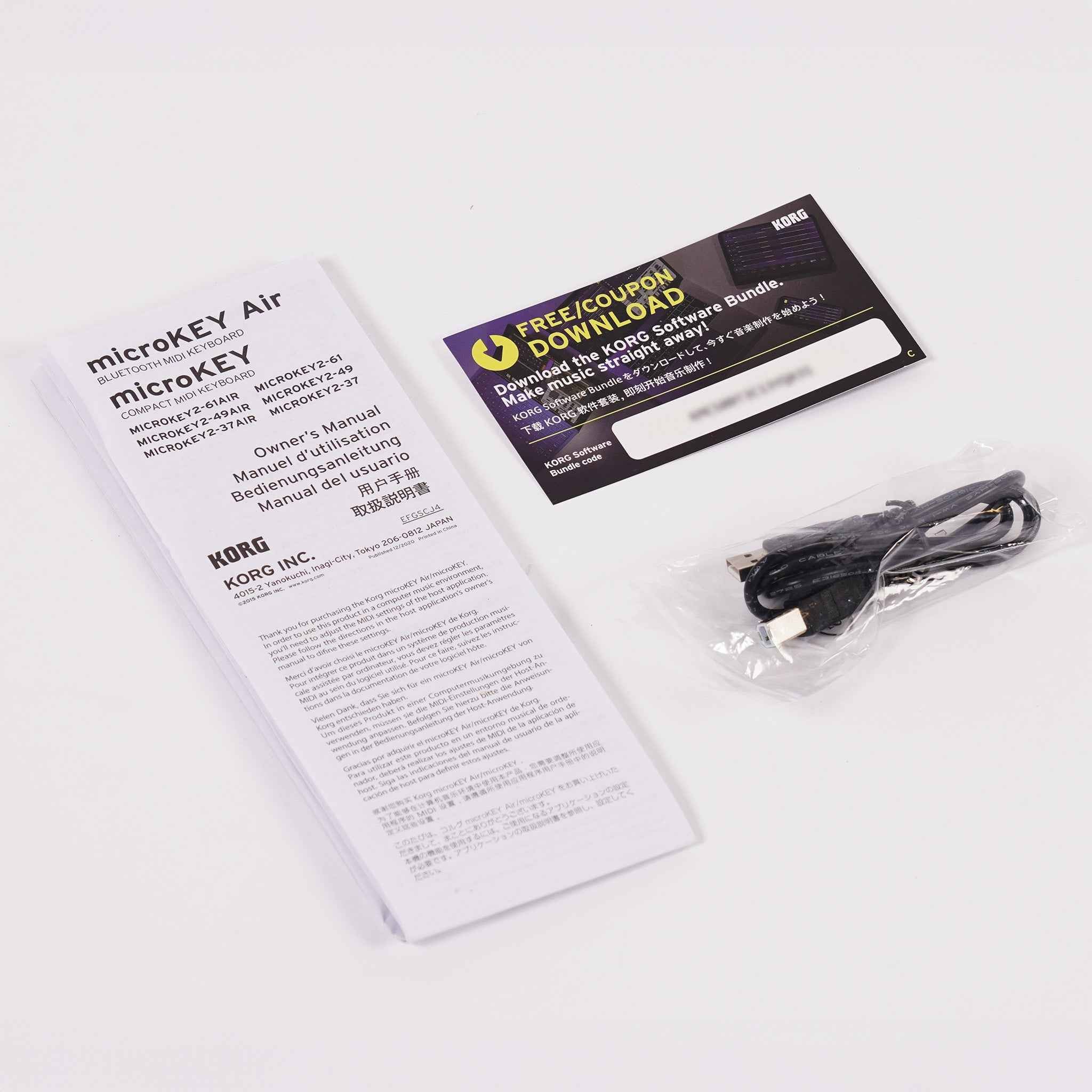 KORG USB-MIDIキーボード【microKEY2 37】