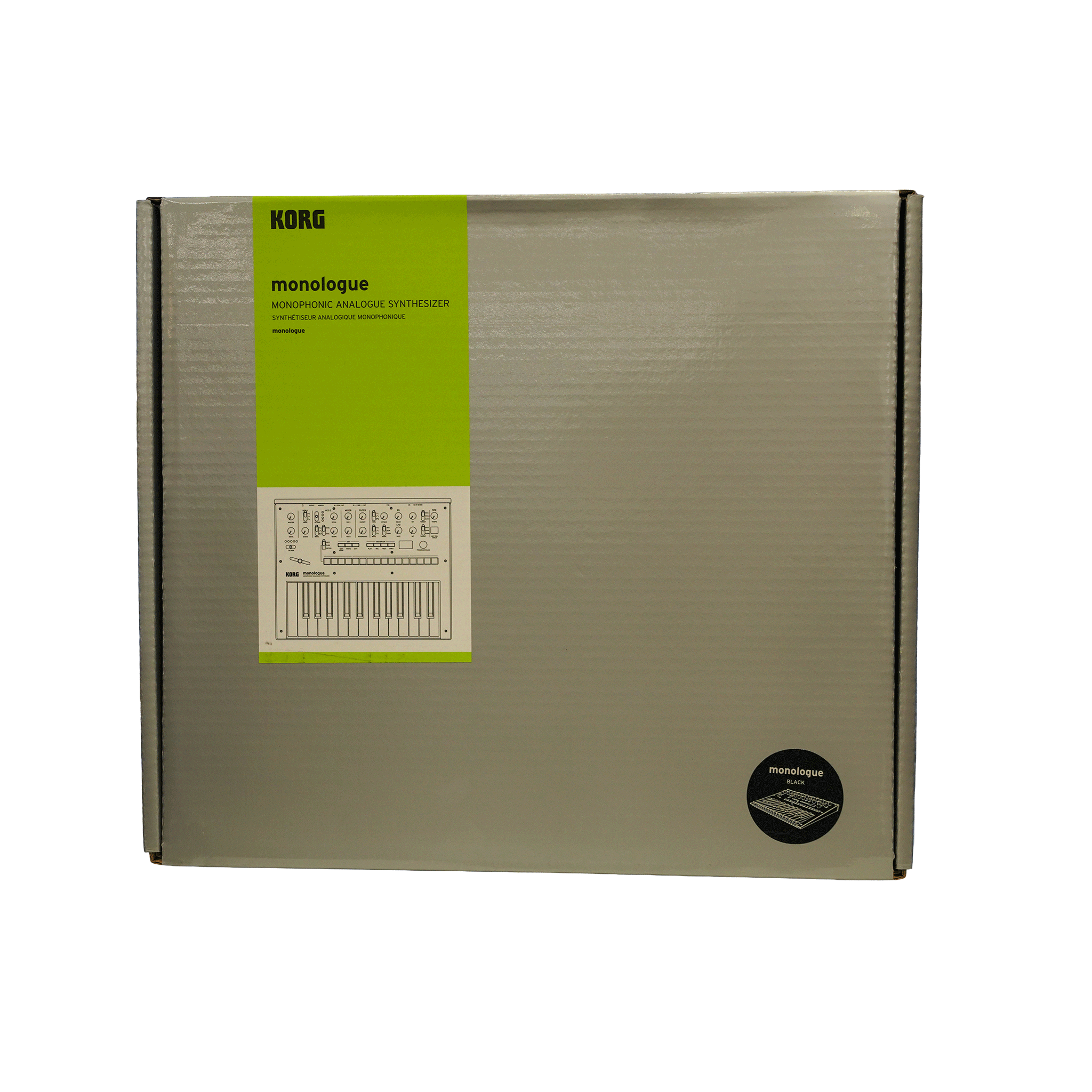 KORG モノフォニック・アナログ・シンセサイザー【monologue BK】 - OUTLET MUSIC SHOP｜コルグ公式アウトレットオンライン