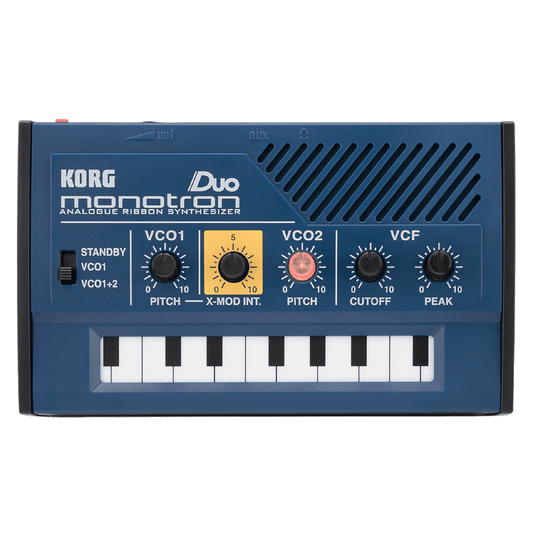 KORG 手のひらサイズの本格的アナログ・シンセサイザー【monotron Duo】