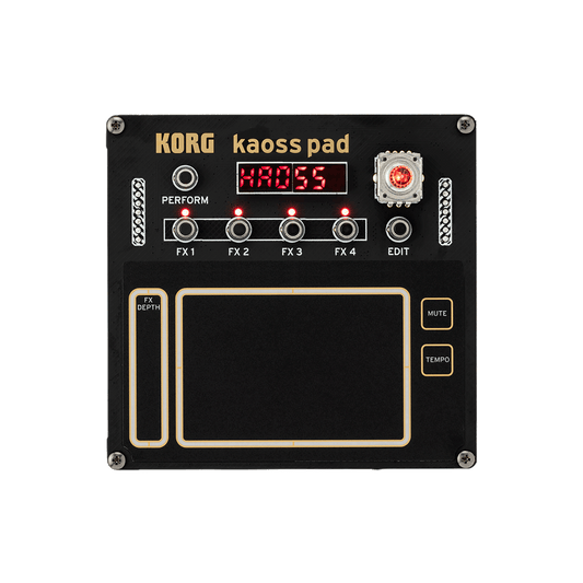 ＃押し弾き タイアップ製品＊KORG DIYキットに仕上げた【kaoss pad kit】