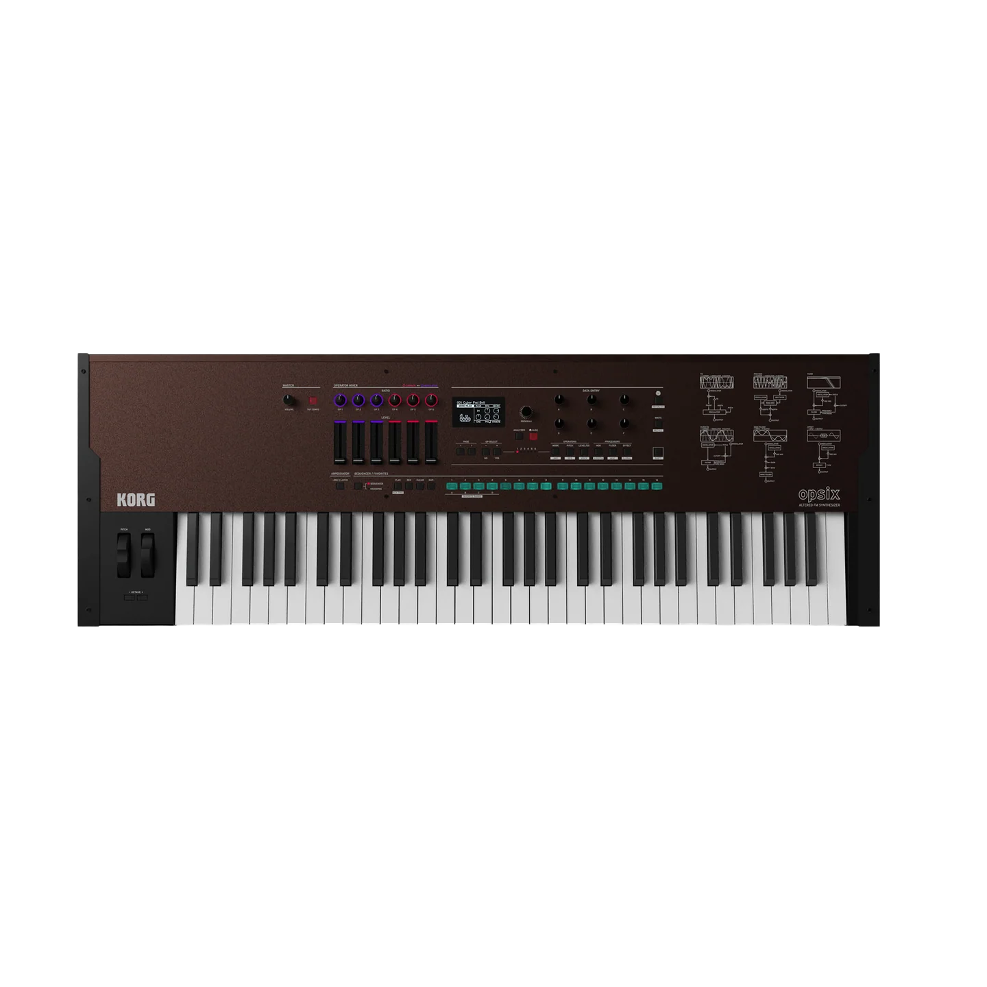 KORG opsix SE 【61鍵盤FMシンセサイザー】 デジタル・FM・シンセサイザー OPSIX-SE｜KORG 61鍵盤の本格派