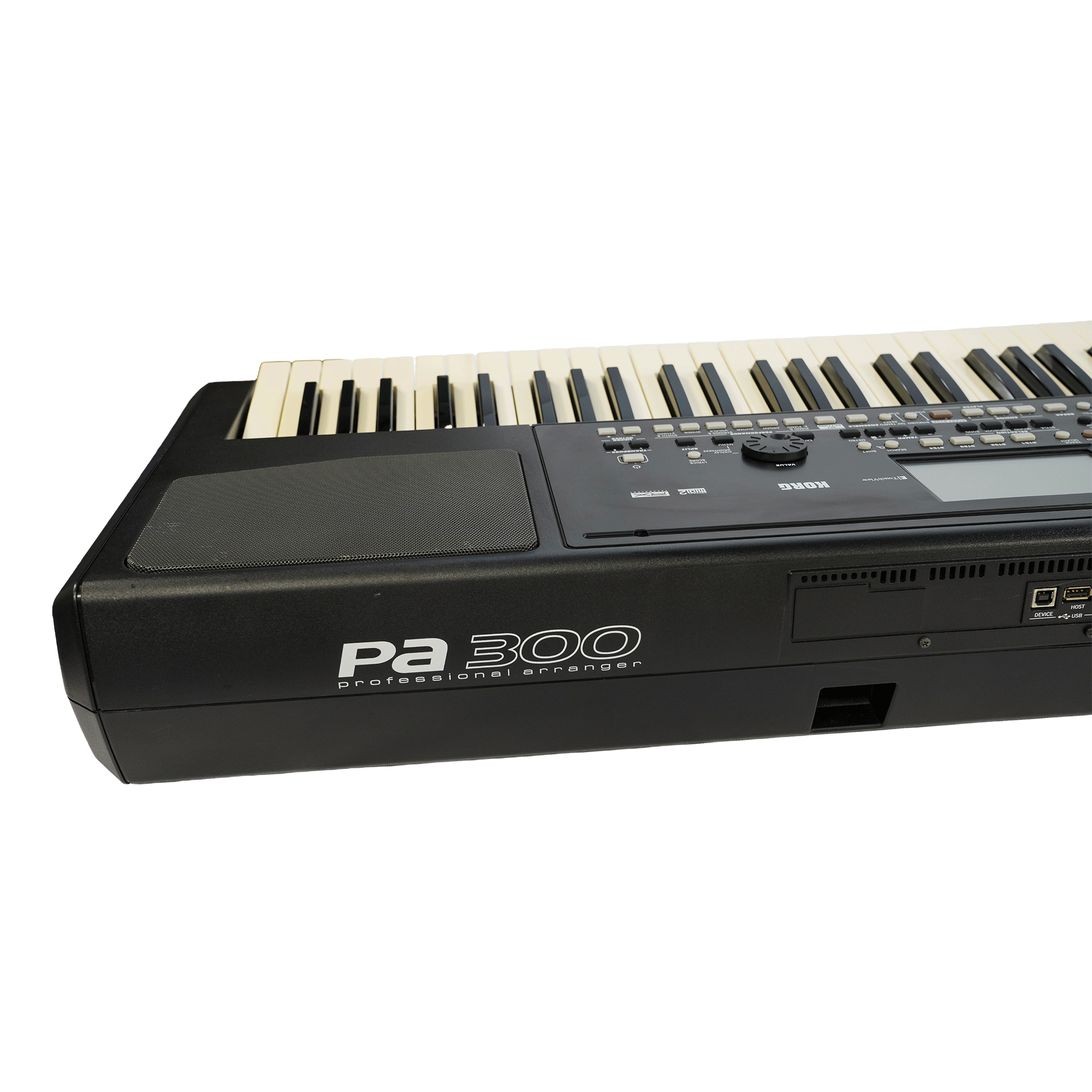 KORG 高品質サウンド＋自動伴奏機能＋スピーカー内蔵の61鍵盤キーボード【Pa300】