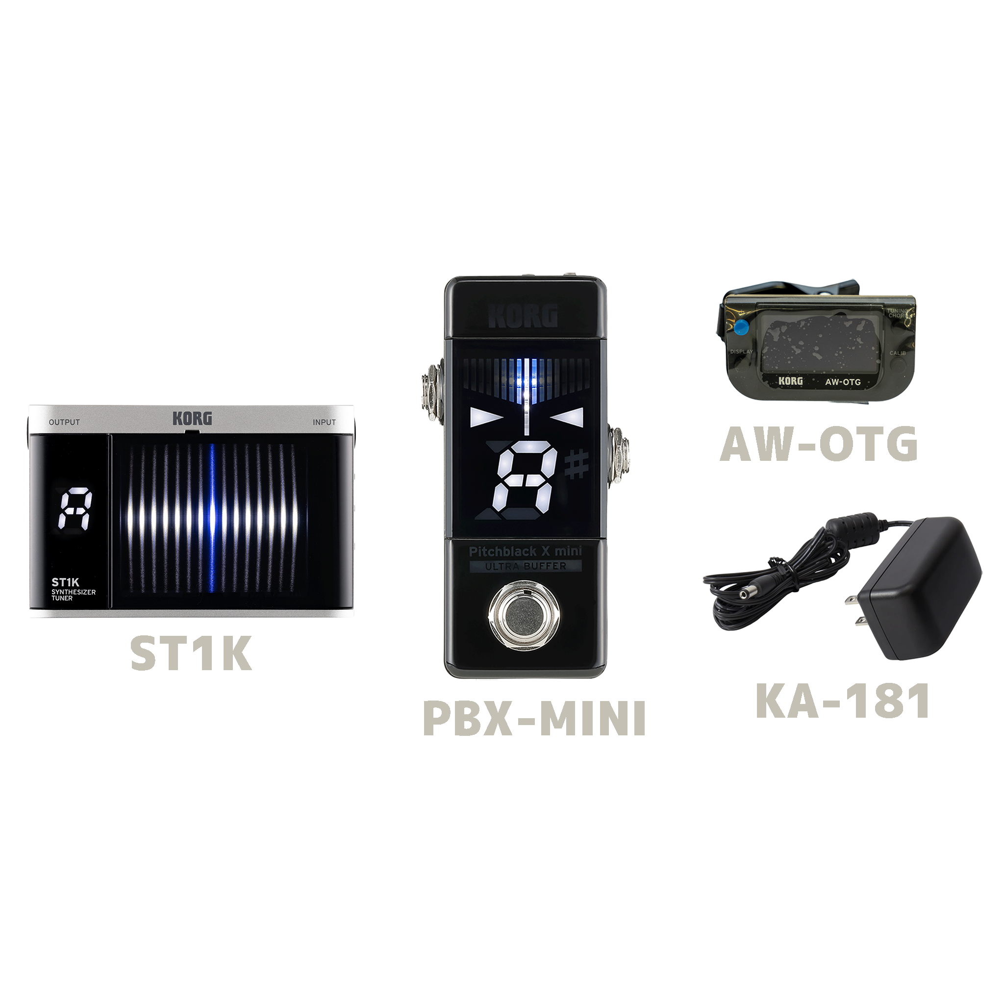 KORG ギタリスト向け 超お得！【KORG TUNERお買い得セット】