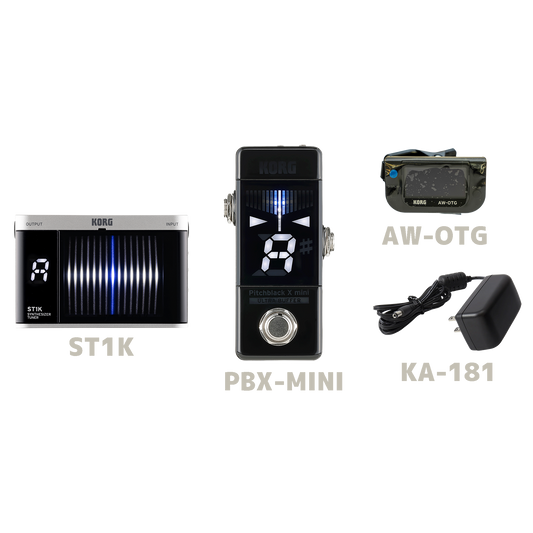 KORG ギタリスト向け 超お得！【KORG TUNERお買い得セット】