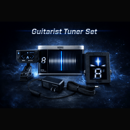 KORG　これがあればどんなシチュエーションでもOK！【ギターリスト・チューナー・セット】