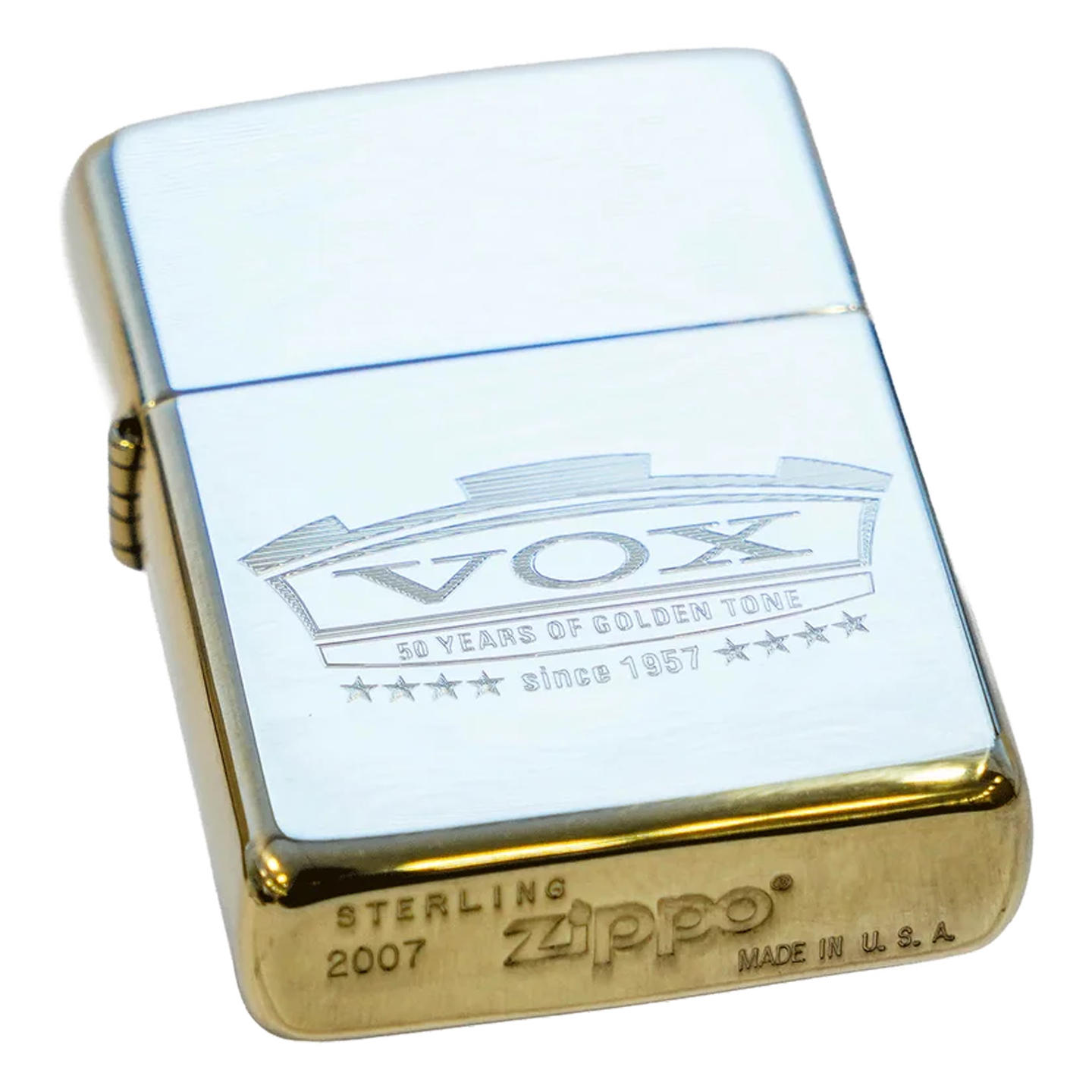 ZIPPO　純銀　シルバー925　スターリングシルバー　【VOX50周年限定モデル＊ZIPPOライター】