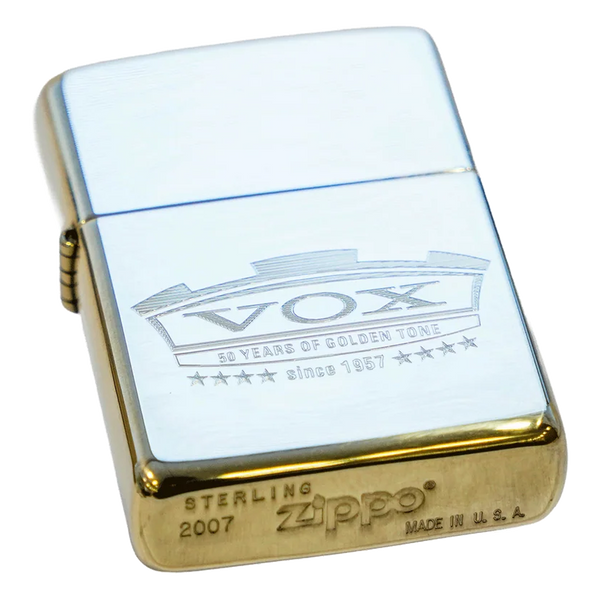 ZIPPO、純銀、925、スターリングシルバー 【VOX50周年限定モデル
